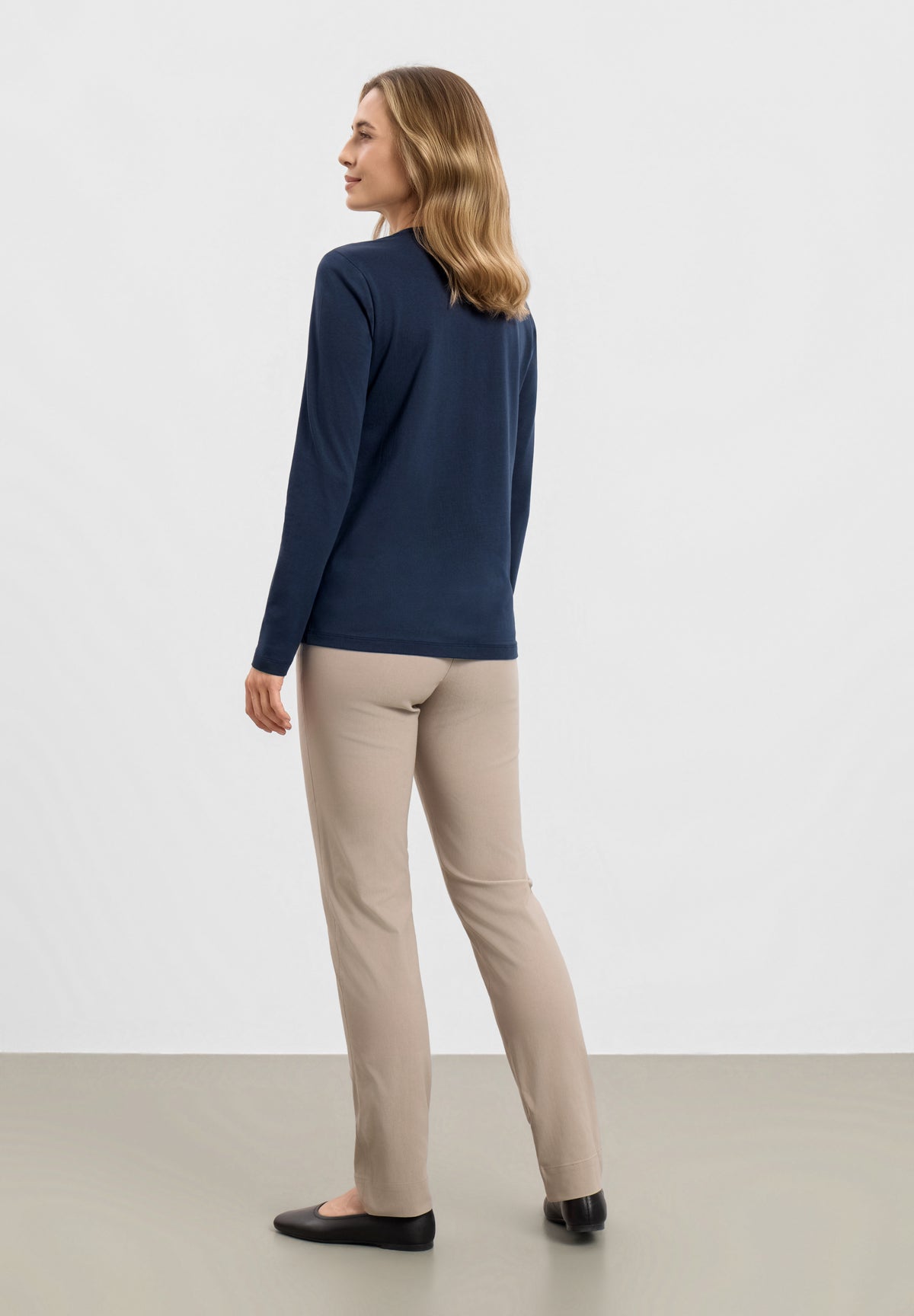 LAURIE Amanda T-Shirt LS Shirts 49000 Navy