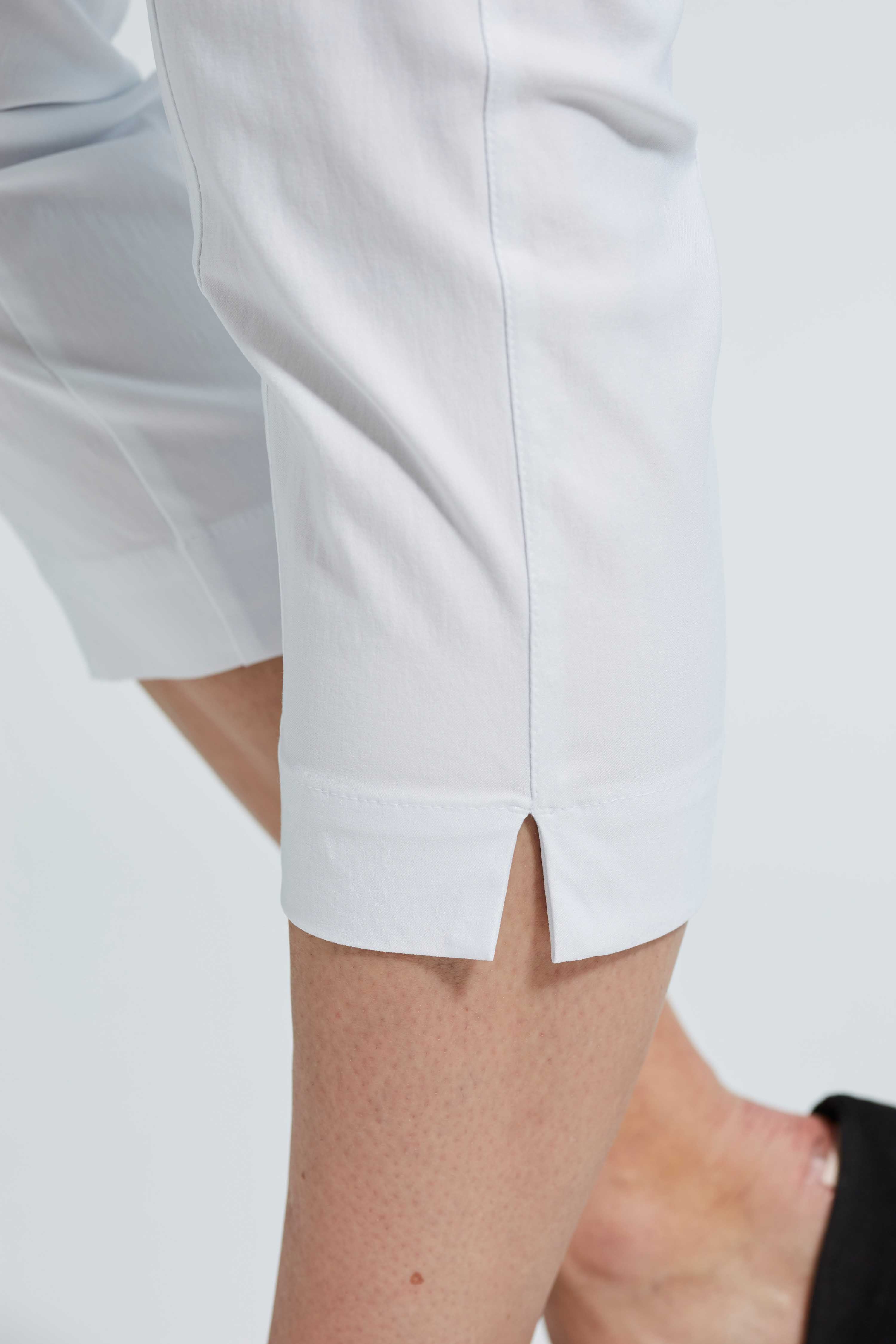 LAURIE Aubrey Slim Capri Bukser Slim 10970 White