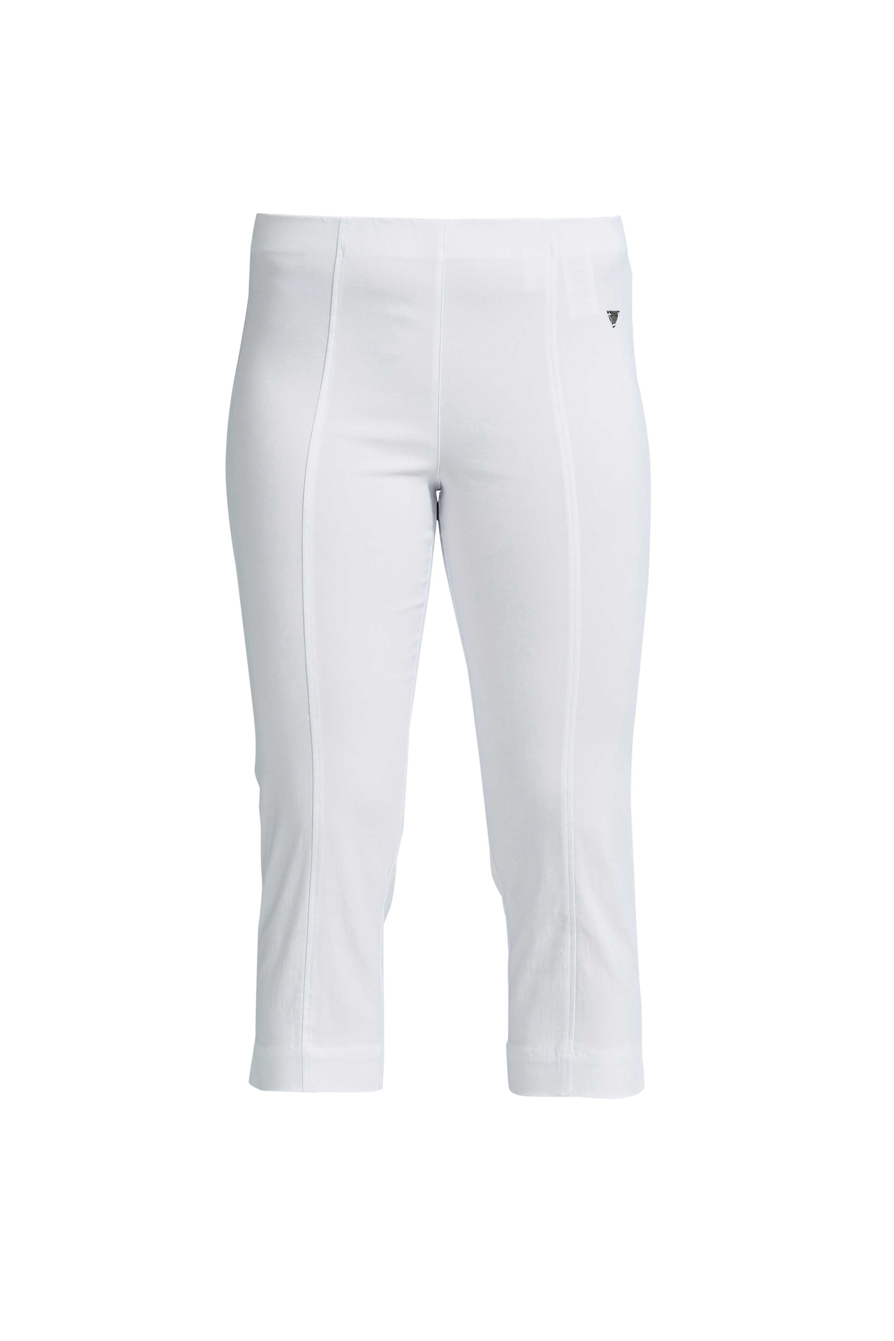 LAURIE Aubrey Slim Capri Bukser Slim 10970 White