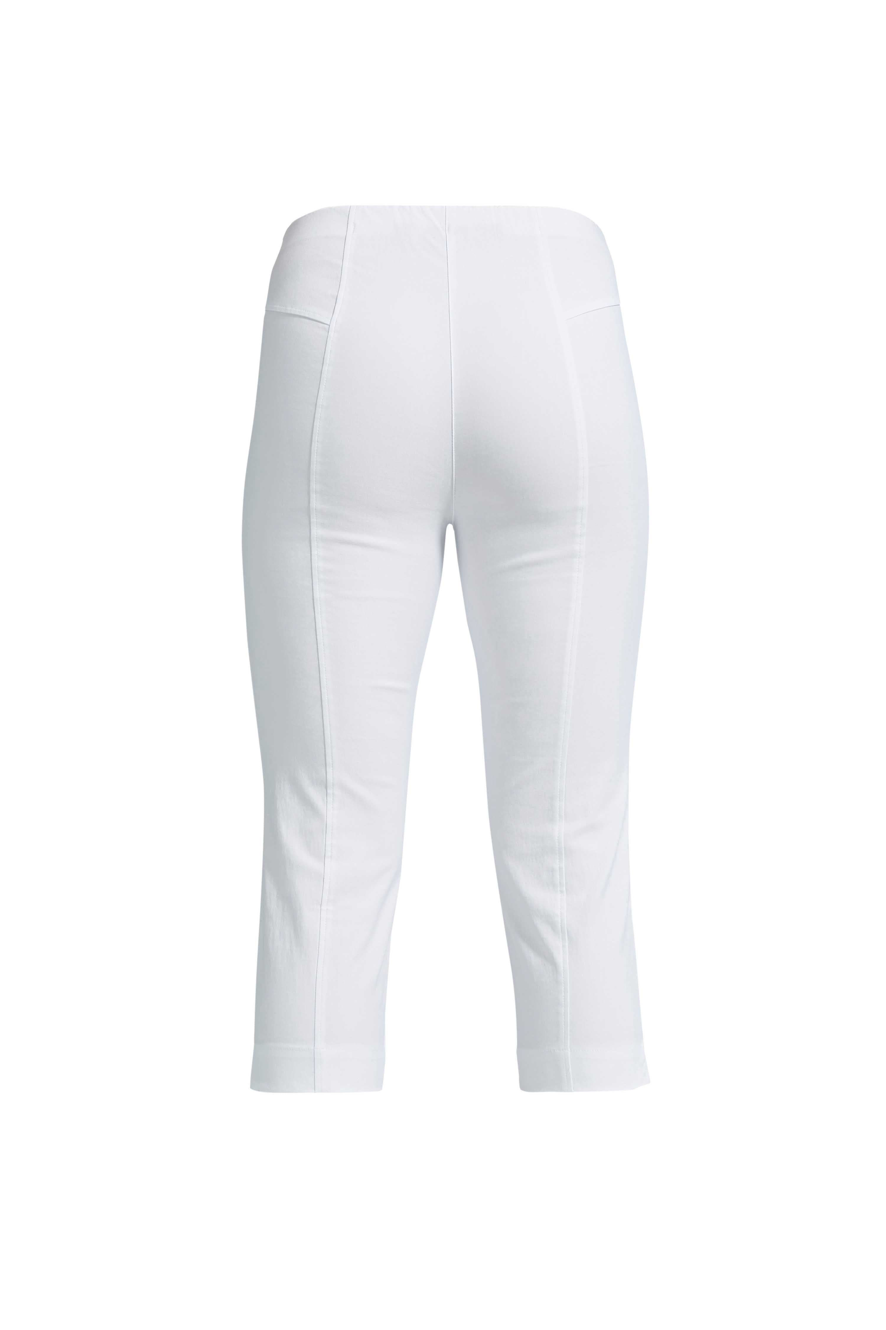 LAURIE Aubrey Slim Capri Bukser Slim 10970 White