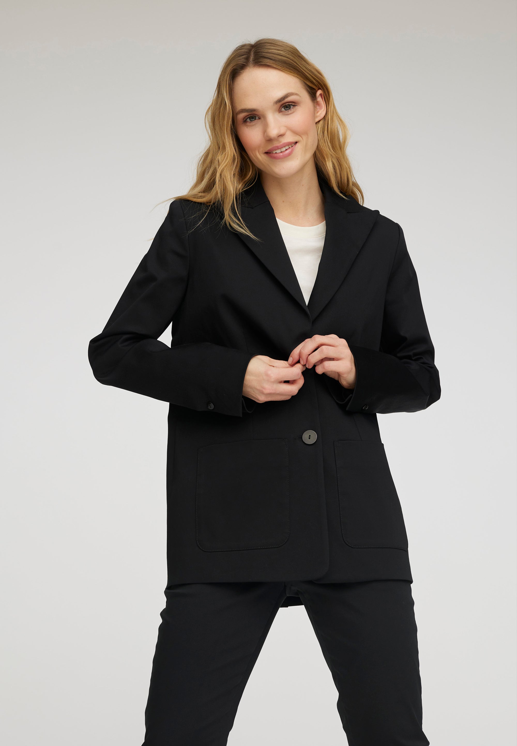 LAURIE Britt Blazer 76cm Jackets 99105 Black