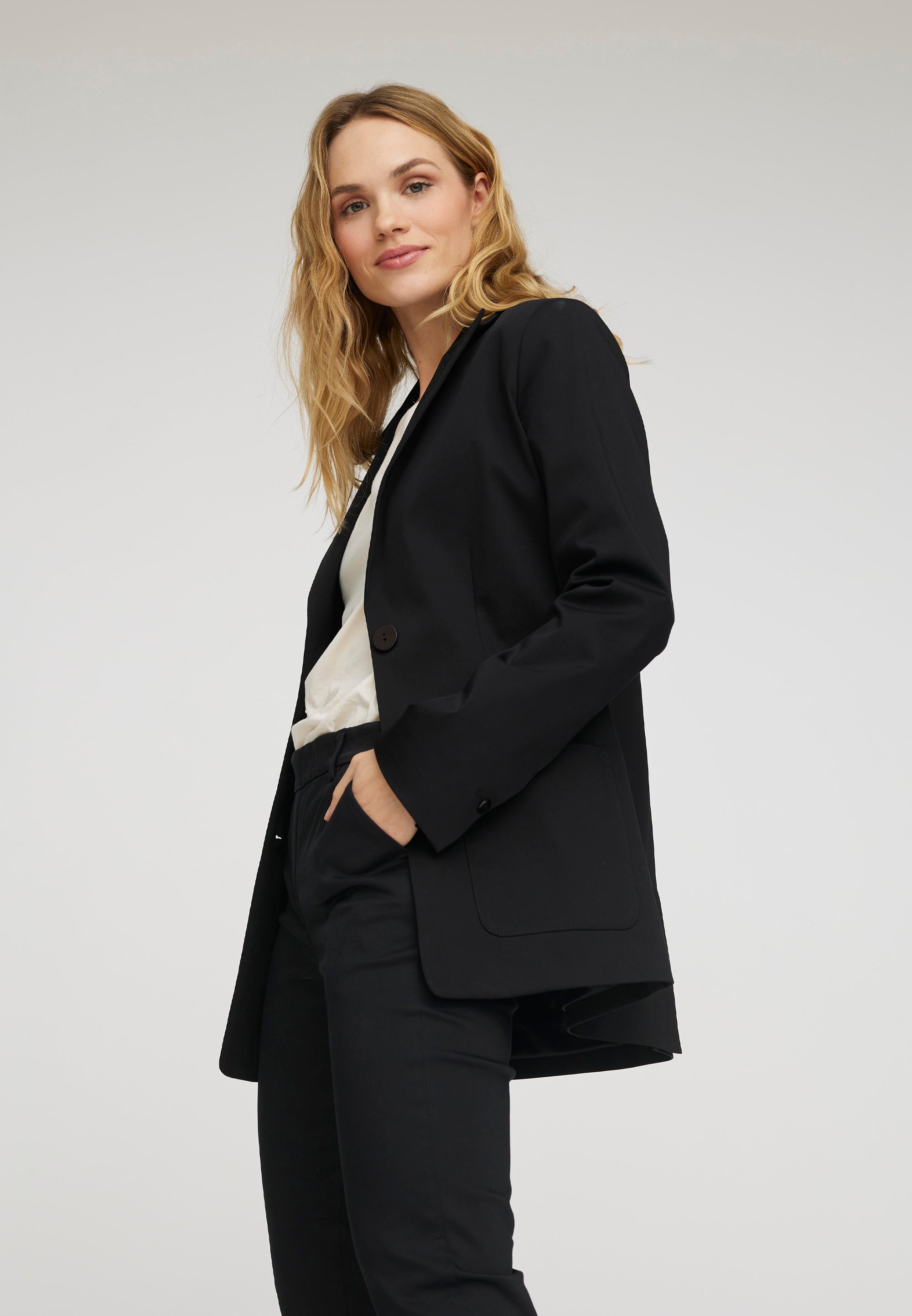 LAURIE Britt Blazer 76cm Jackets 99105 Black