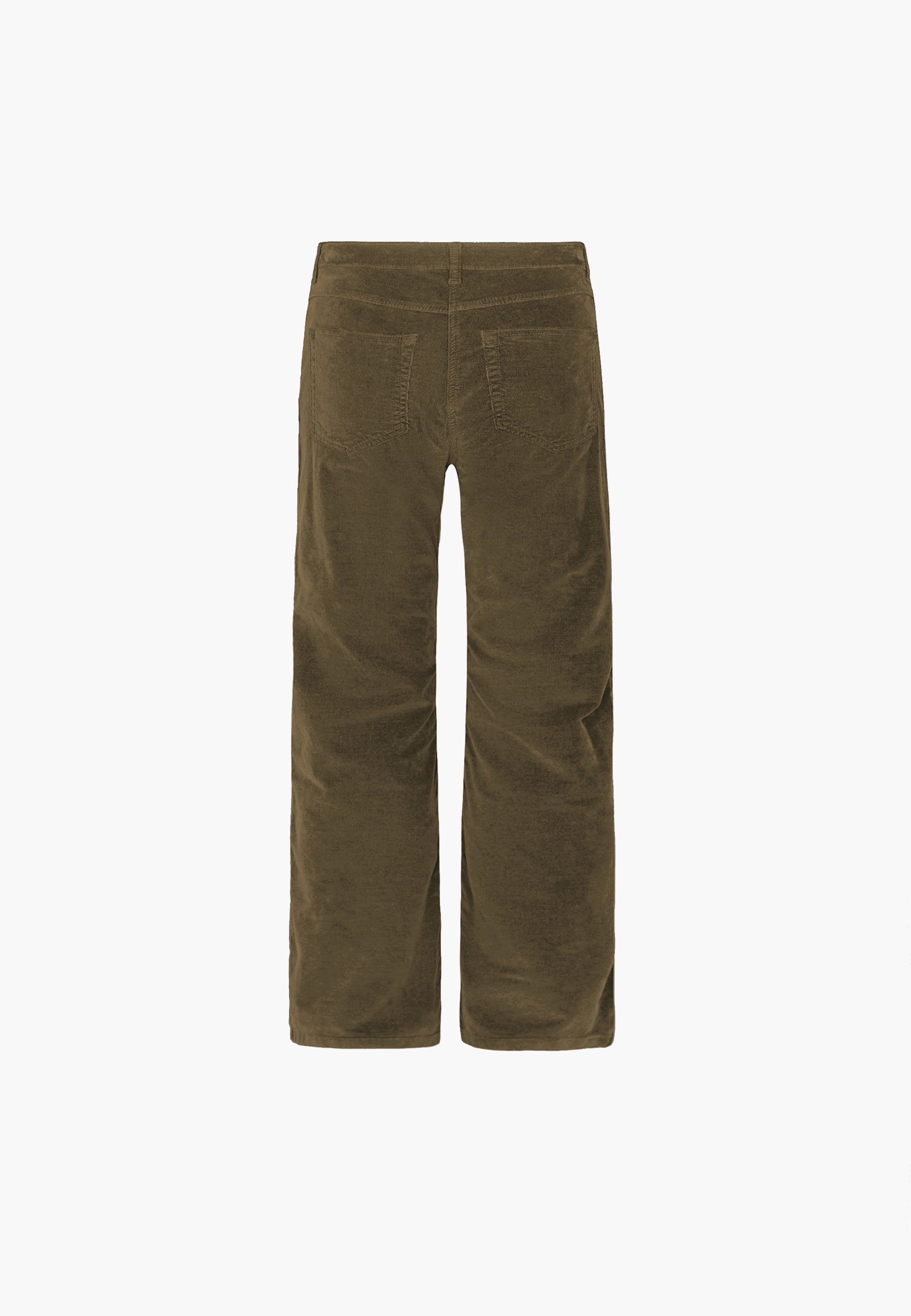 LAURIE Carol Loose Fløjl - Medium Length Loose 58900 Dark Olive