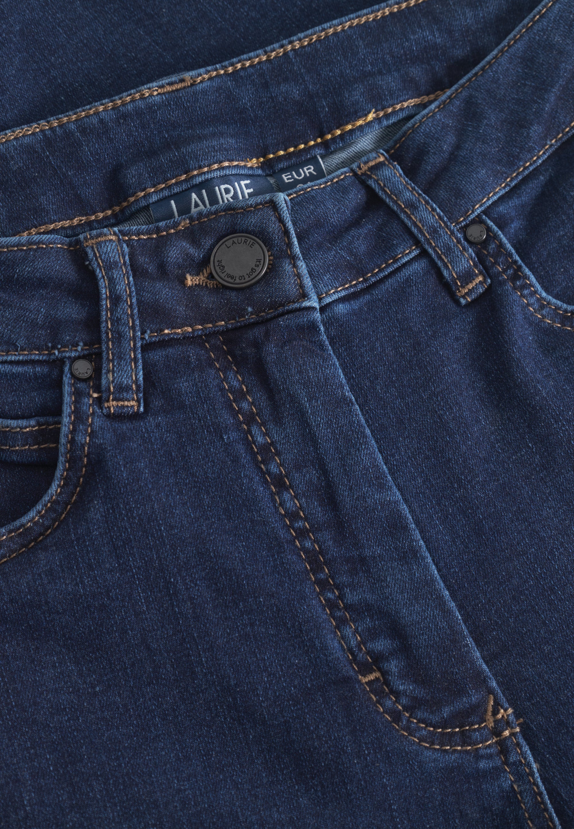 LAURIE Charlotte Regular - Medium Length Regular 40513 Dark Blue Denim