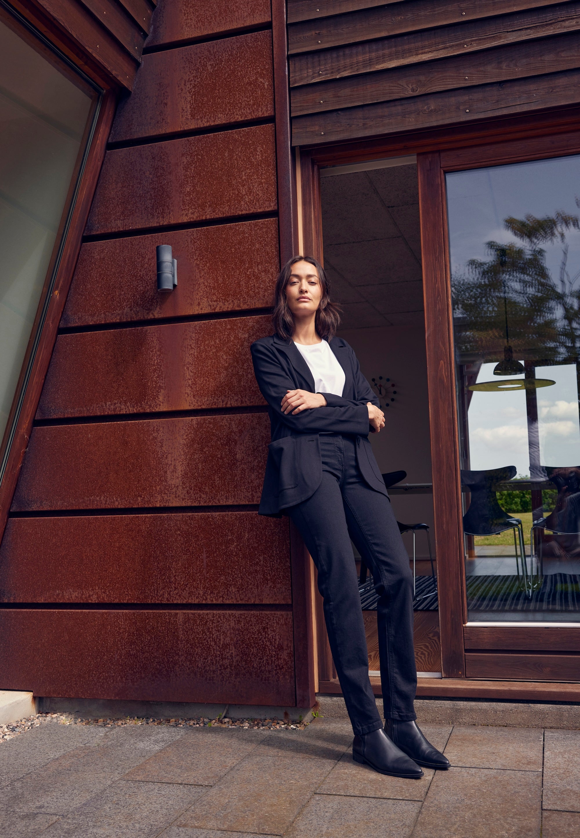 LAURIE Charlotte Regular - Medium Length Regular 99900 Black Denim