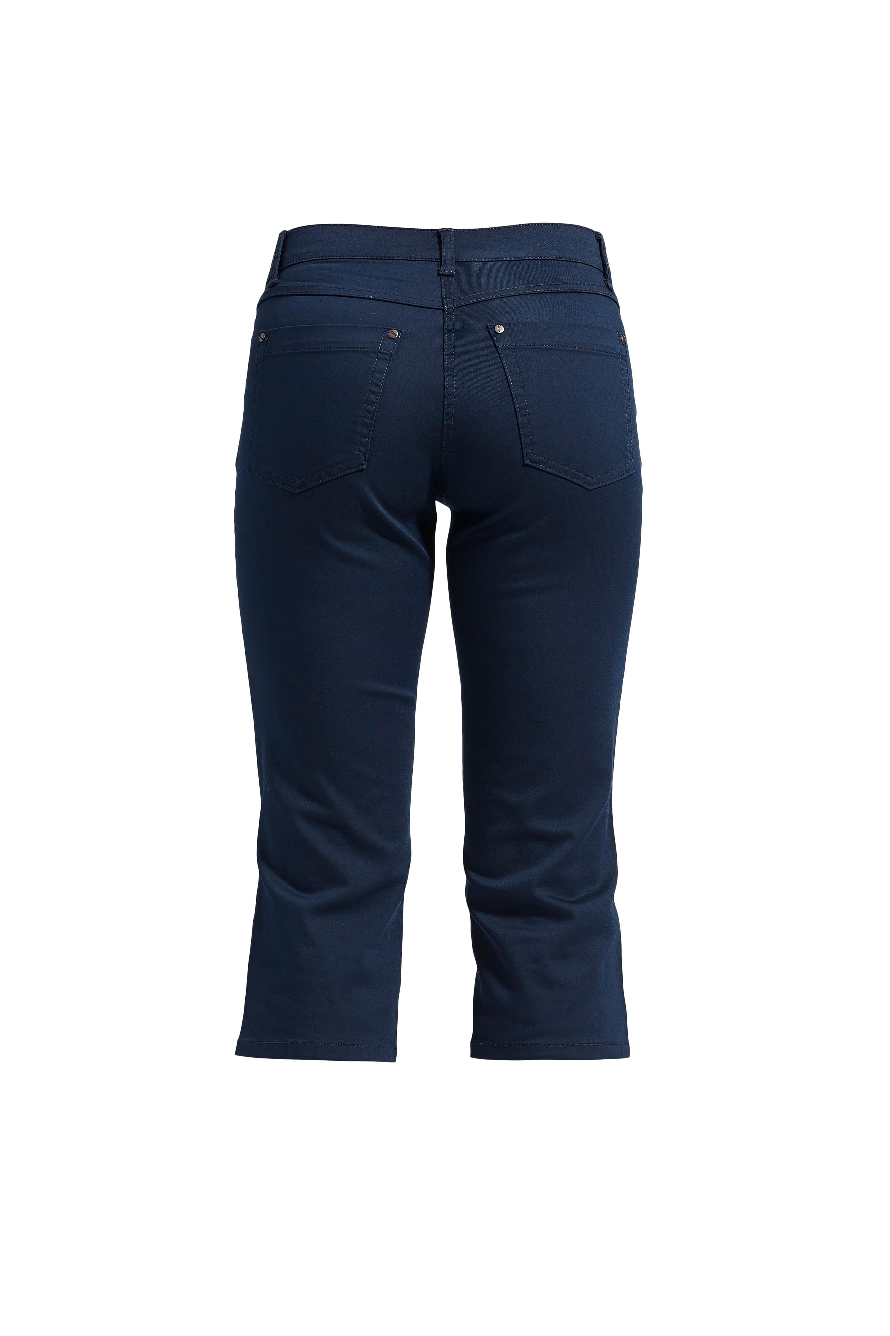 LAURIE Charlotte Regular Capri Bukser Regular 49200 Navy