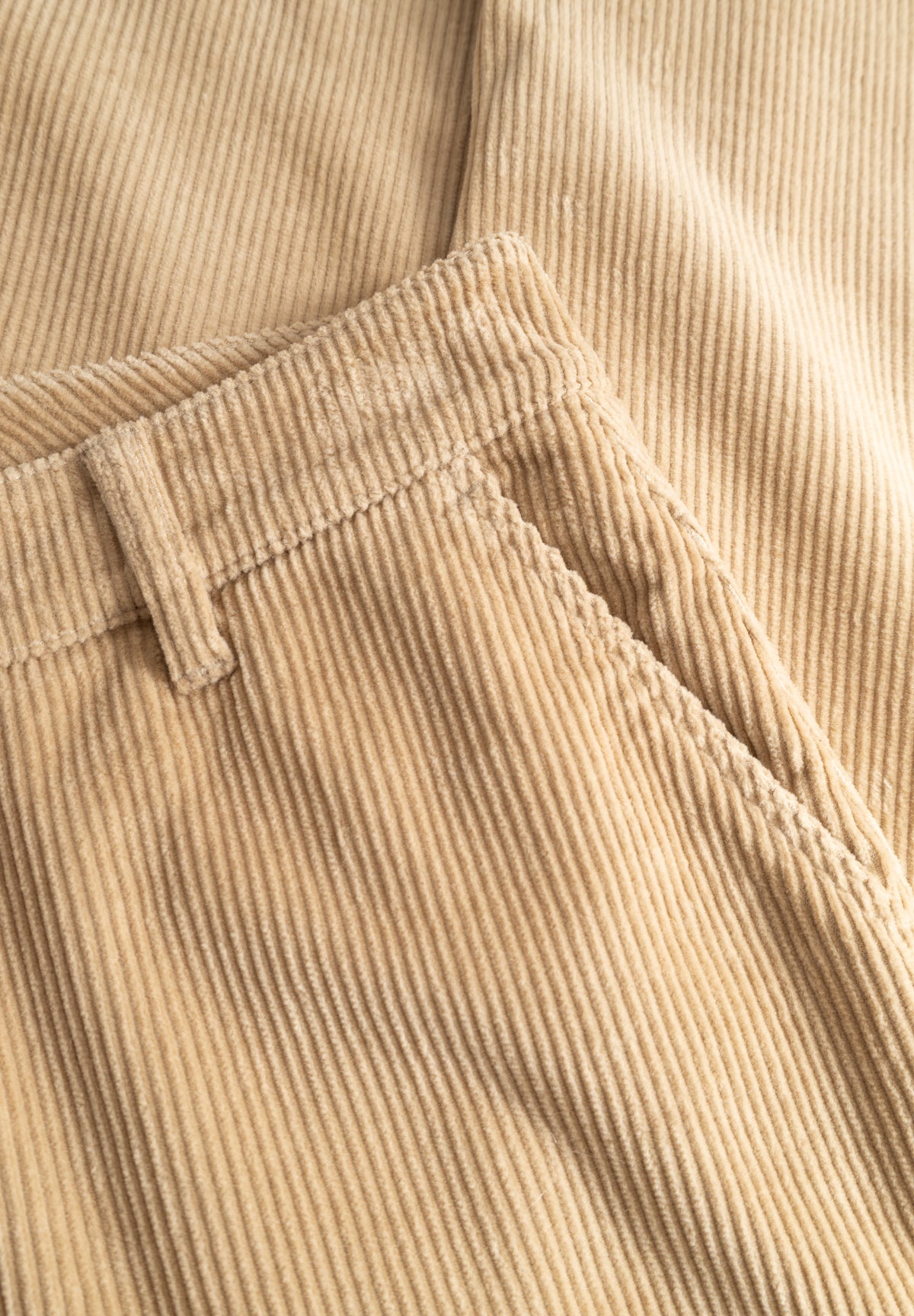 LAURIE Charm Loose Fløjl - Medium Length Loose 28000 Cafe Latte
