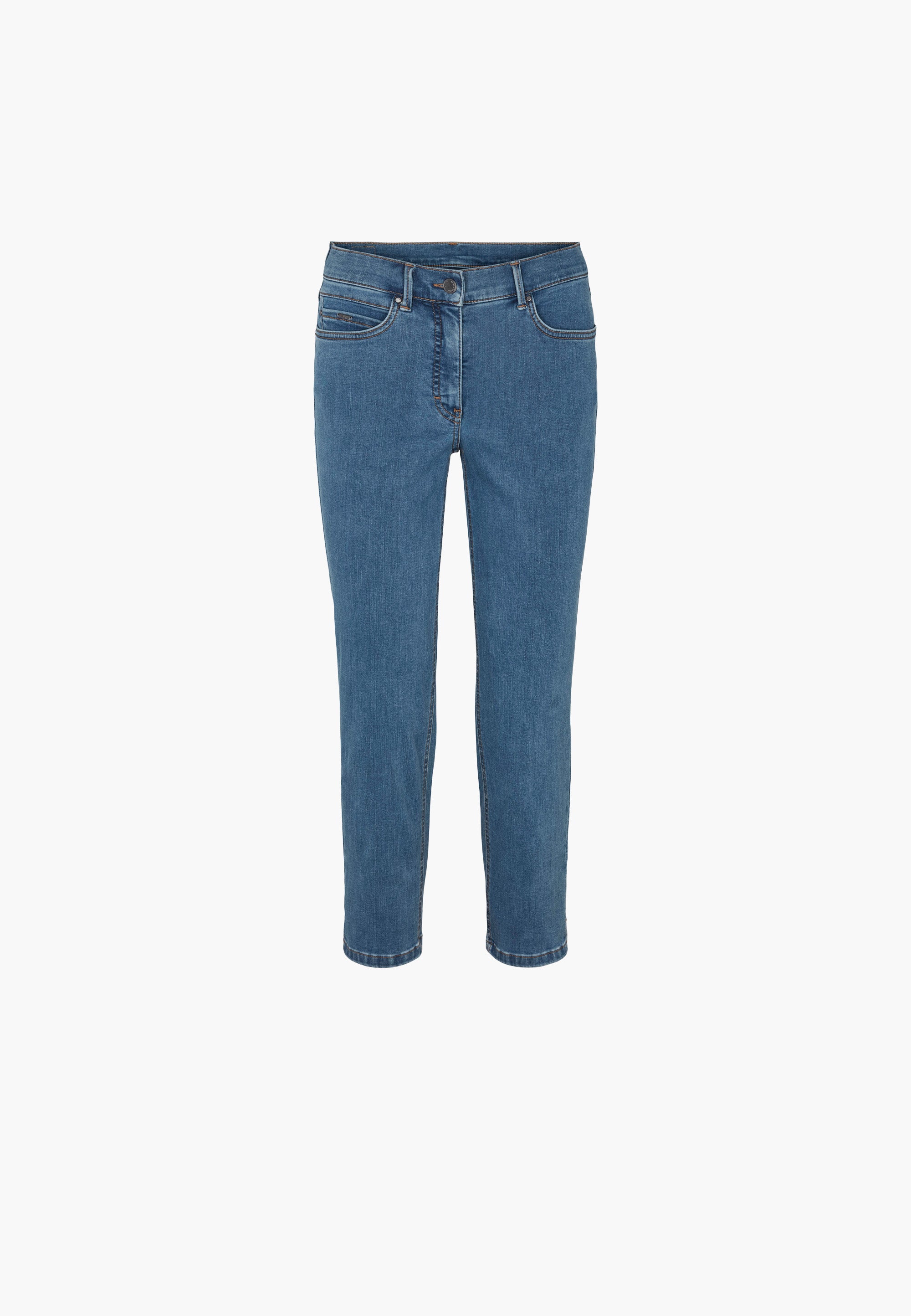 LAURIE Christie Regular - Cropped Regular 43504 Blue Denim