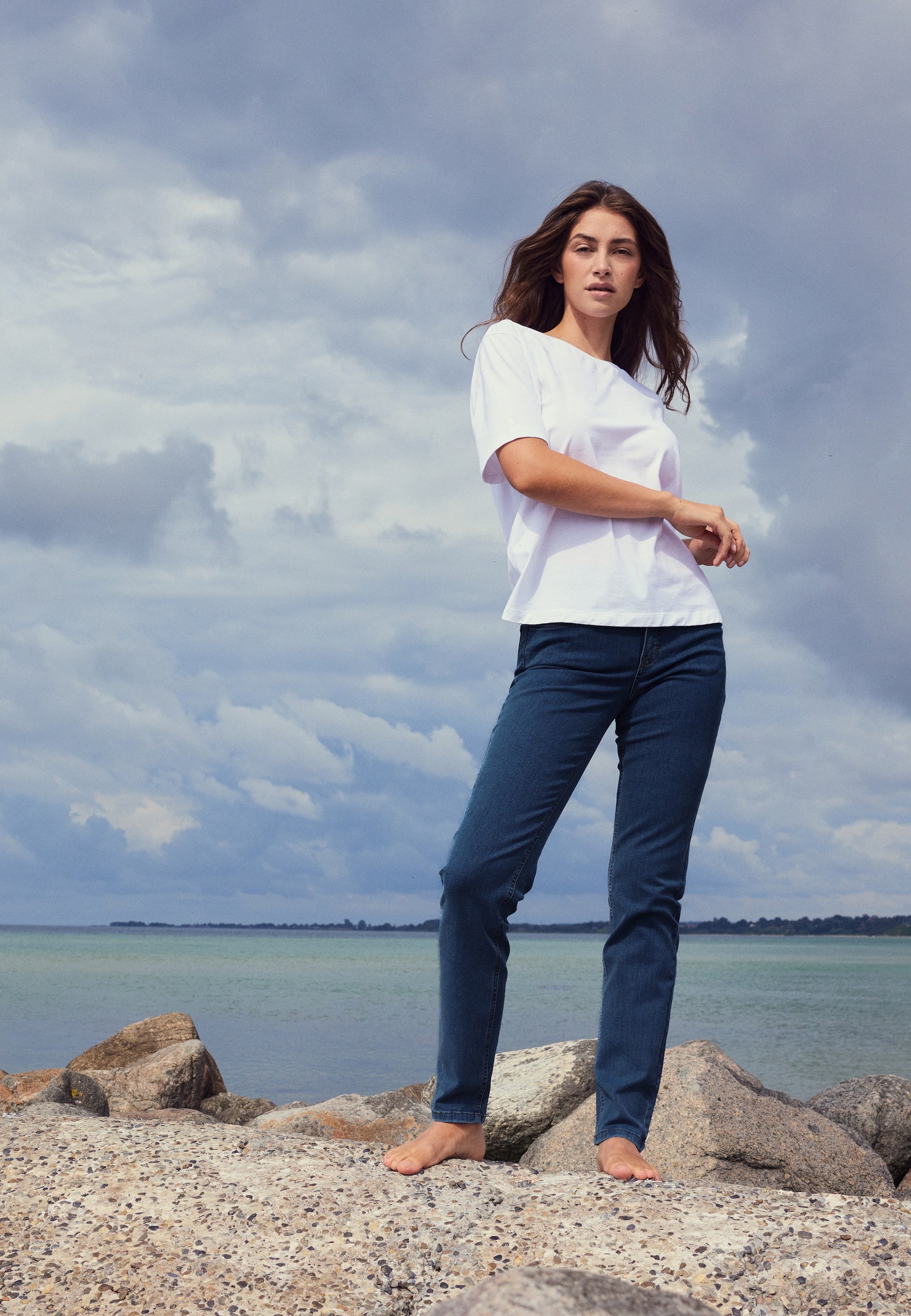 LAURIE Christie Regular - Medium Length Regular 40513 Dark Blue Denim