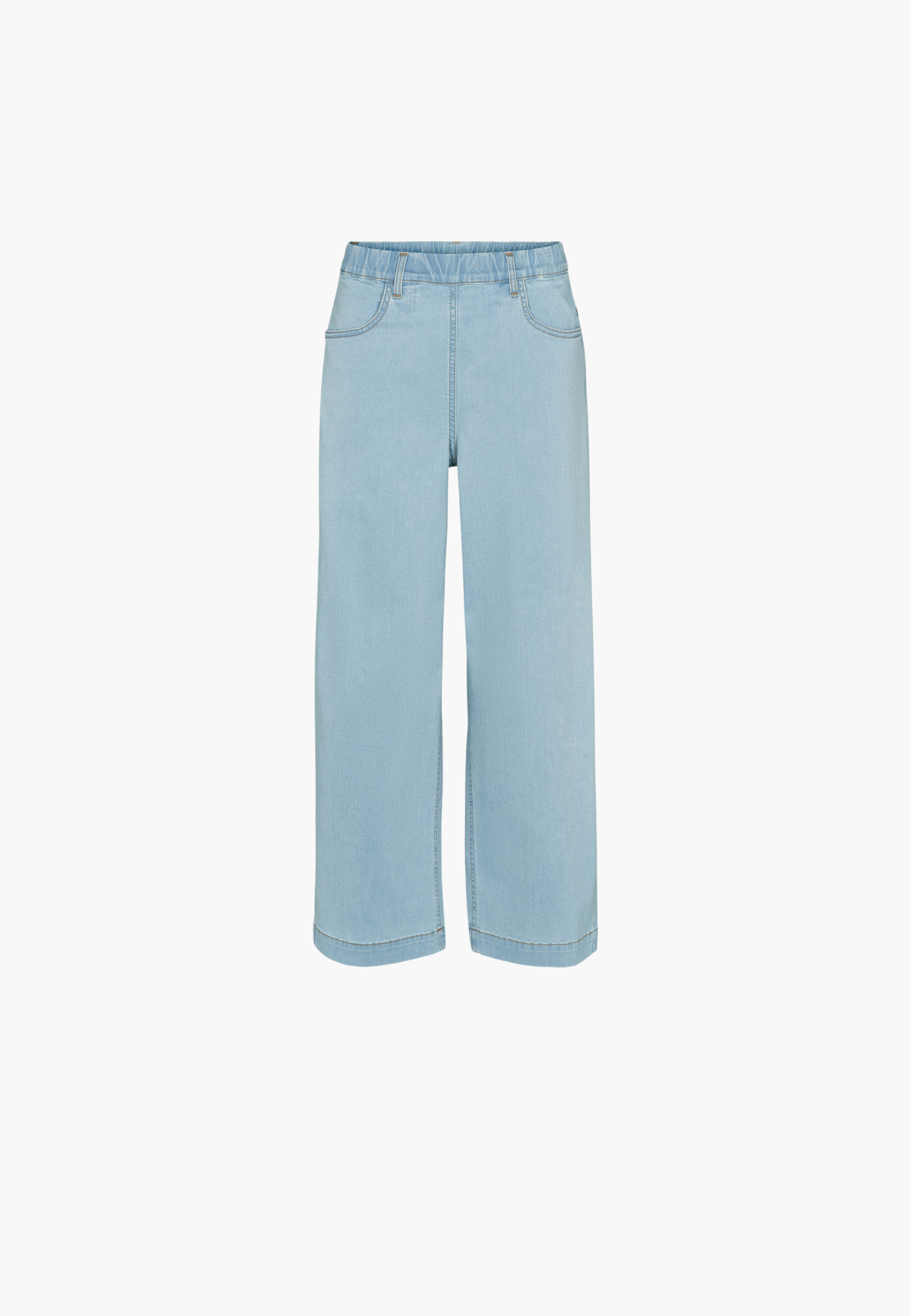 LAURIE Donna Loose - Cropped Loose 49301 Light Blue Denim