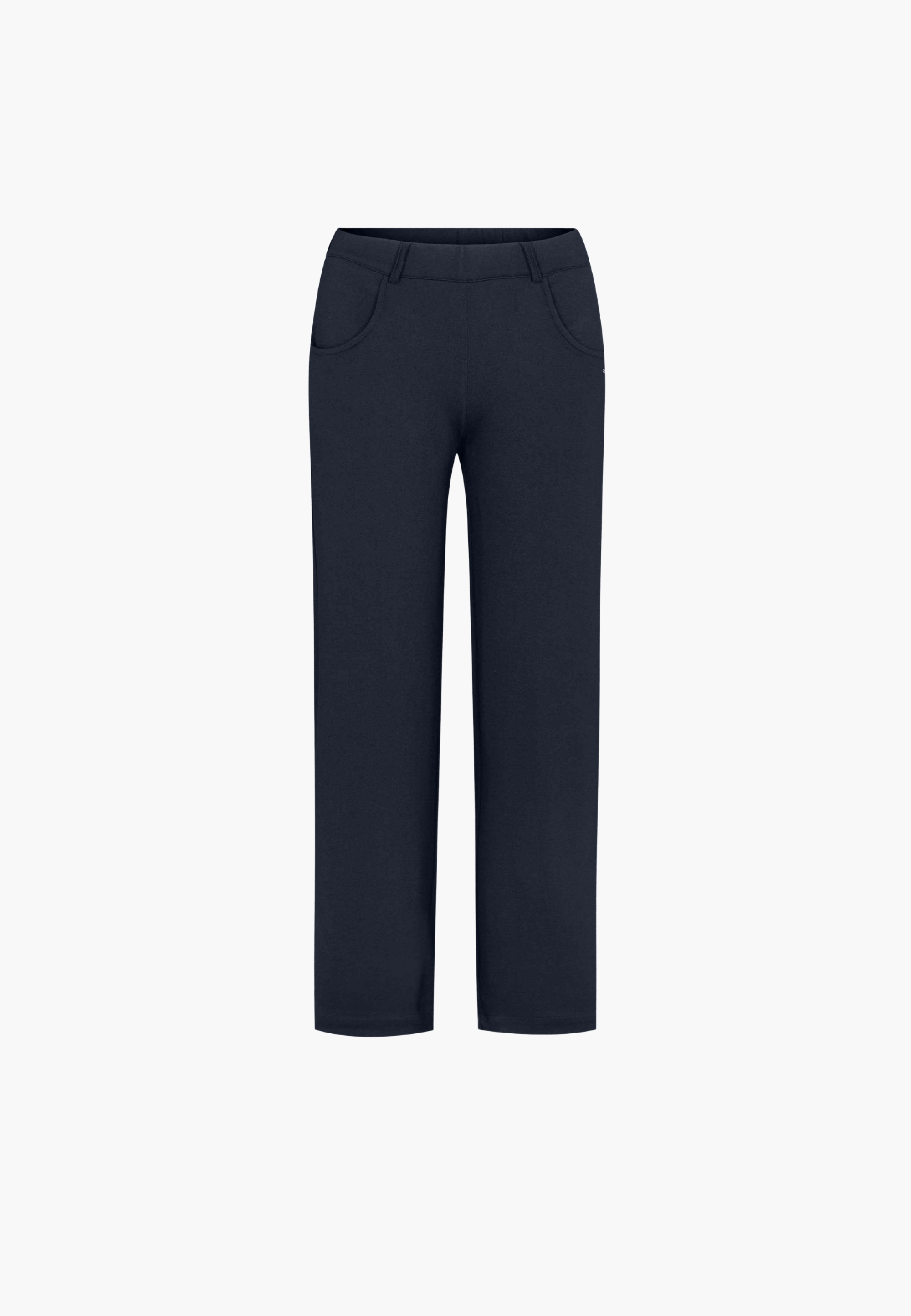 LAURIE Donna Loose Jersey - Short Length Loose Navy Brushed