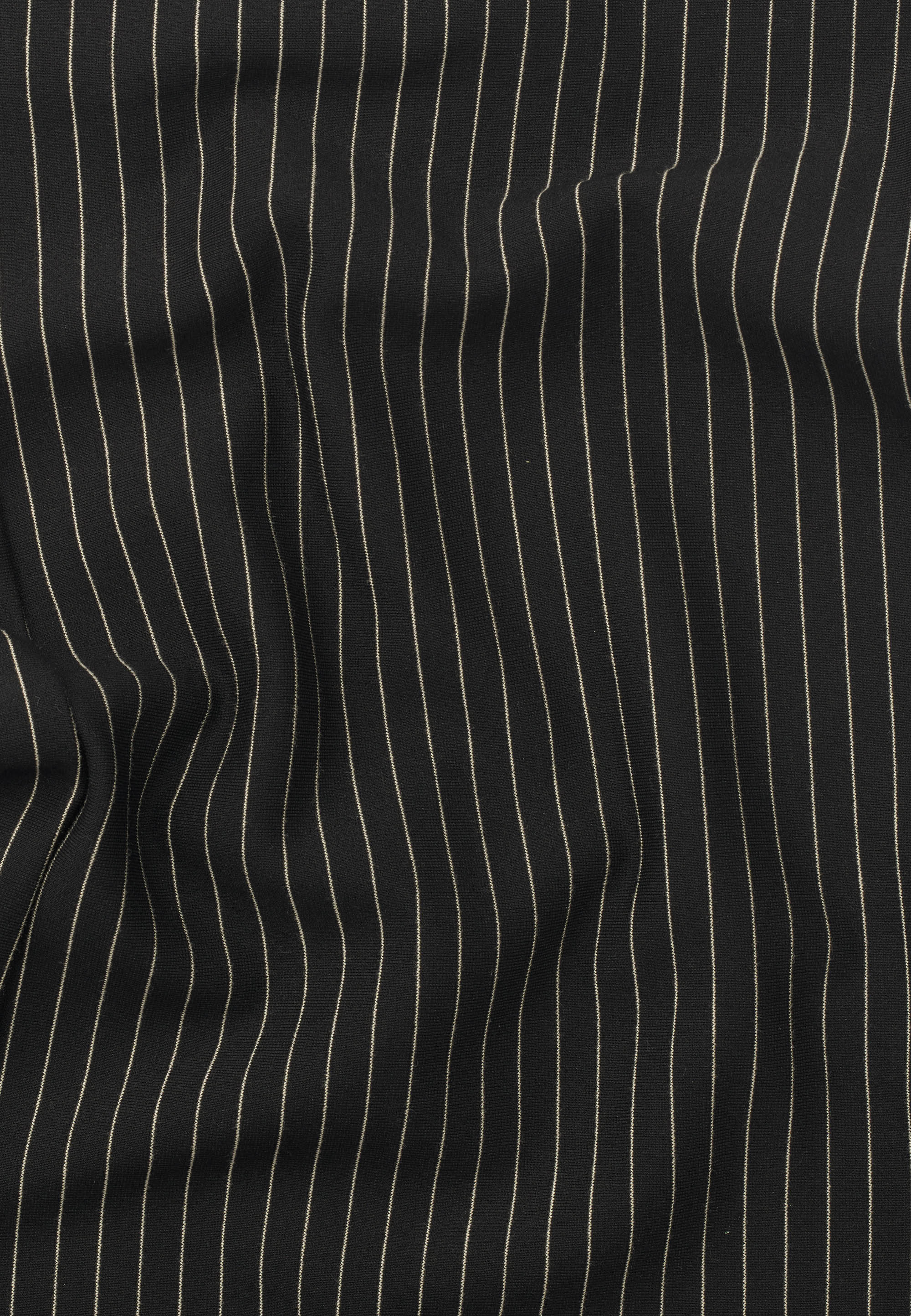 LAURIE Donna Loose Jersey - Short Length Loose Black Stripe