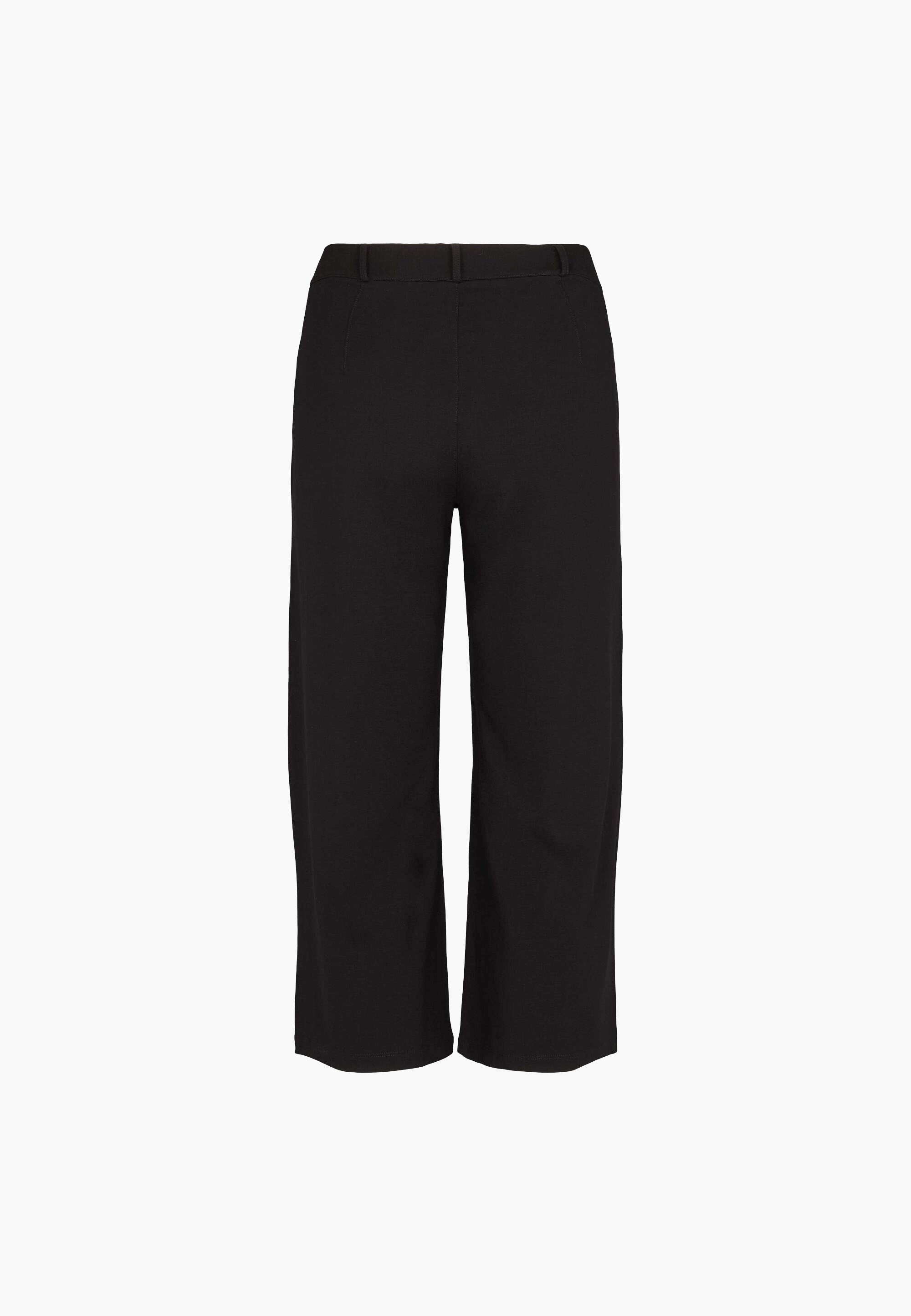 LAURIE Donna Loose Jersey Crop Loose 99104 Black