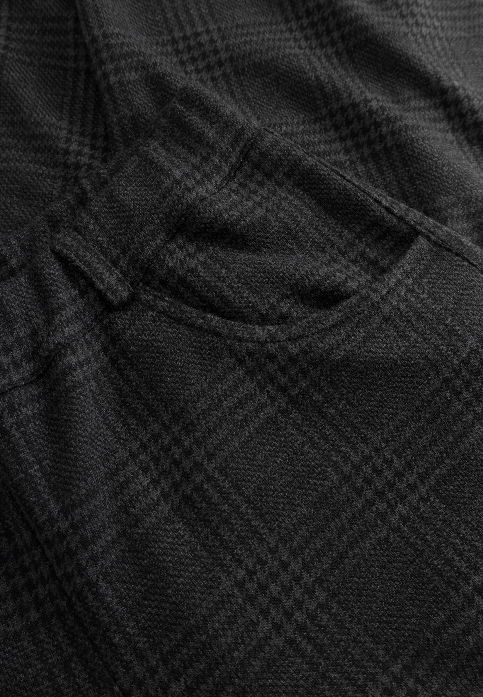 LAURIE Donna Loose - Medium Length Loose 97099 Anthracite Check