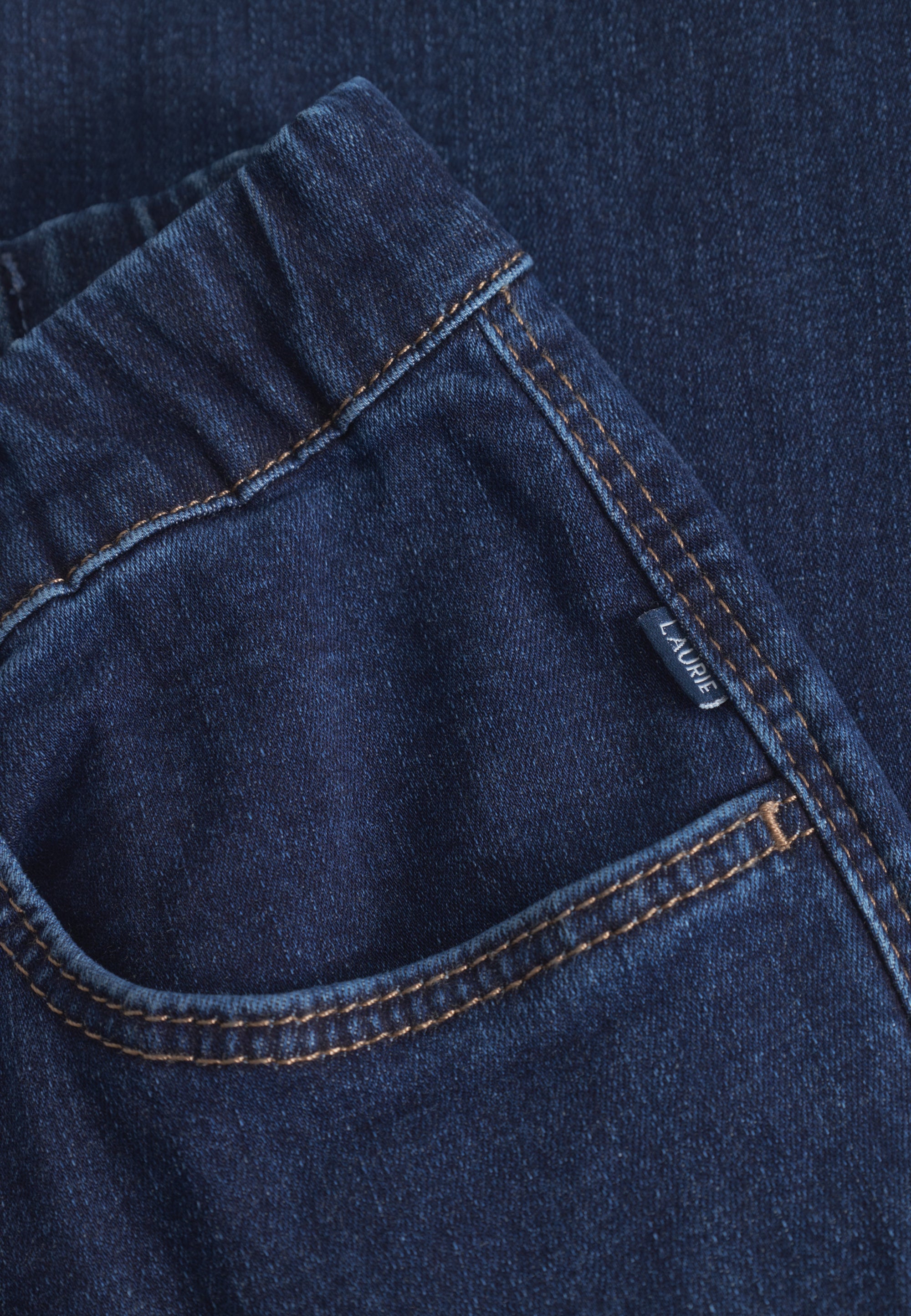 LAURIE Kelly Regular - Medium Length Regular 40513 Dark Blue Denim