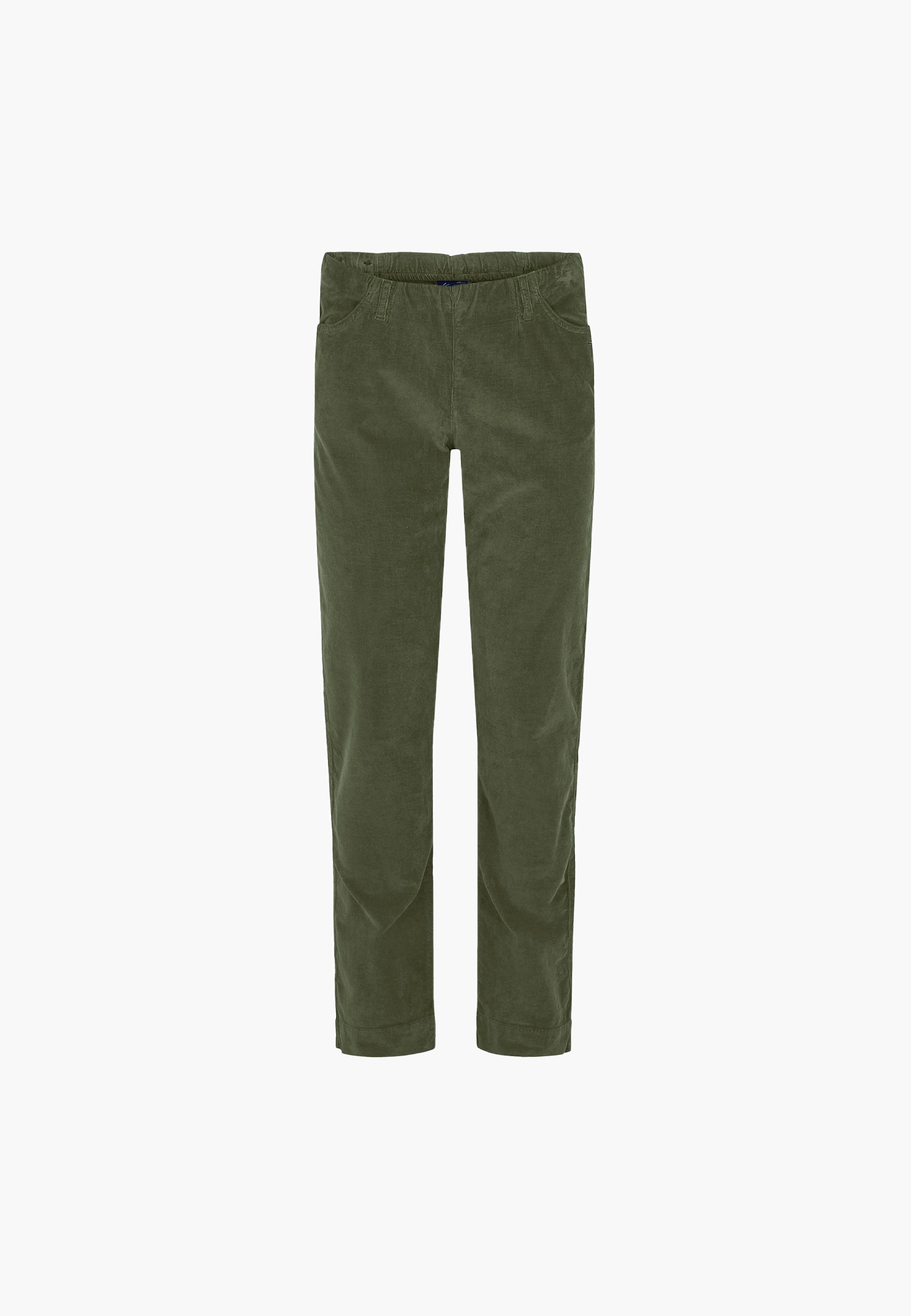LAURIE Kelly Regular Fløjl - Medium Length Regular 55000 Dried Olive