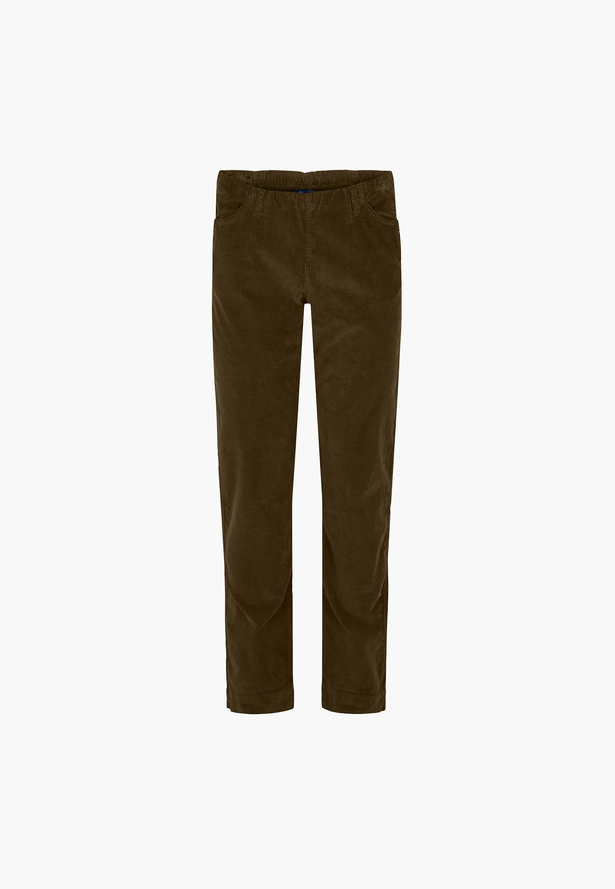 LAURIE Kelly Regular Fløjl - Medium Length Regular 58900 Dark Olive