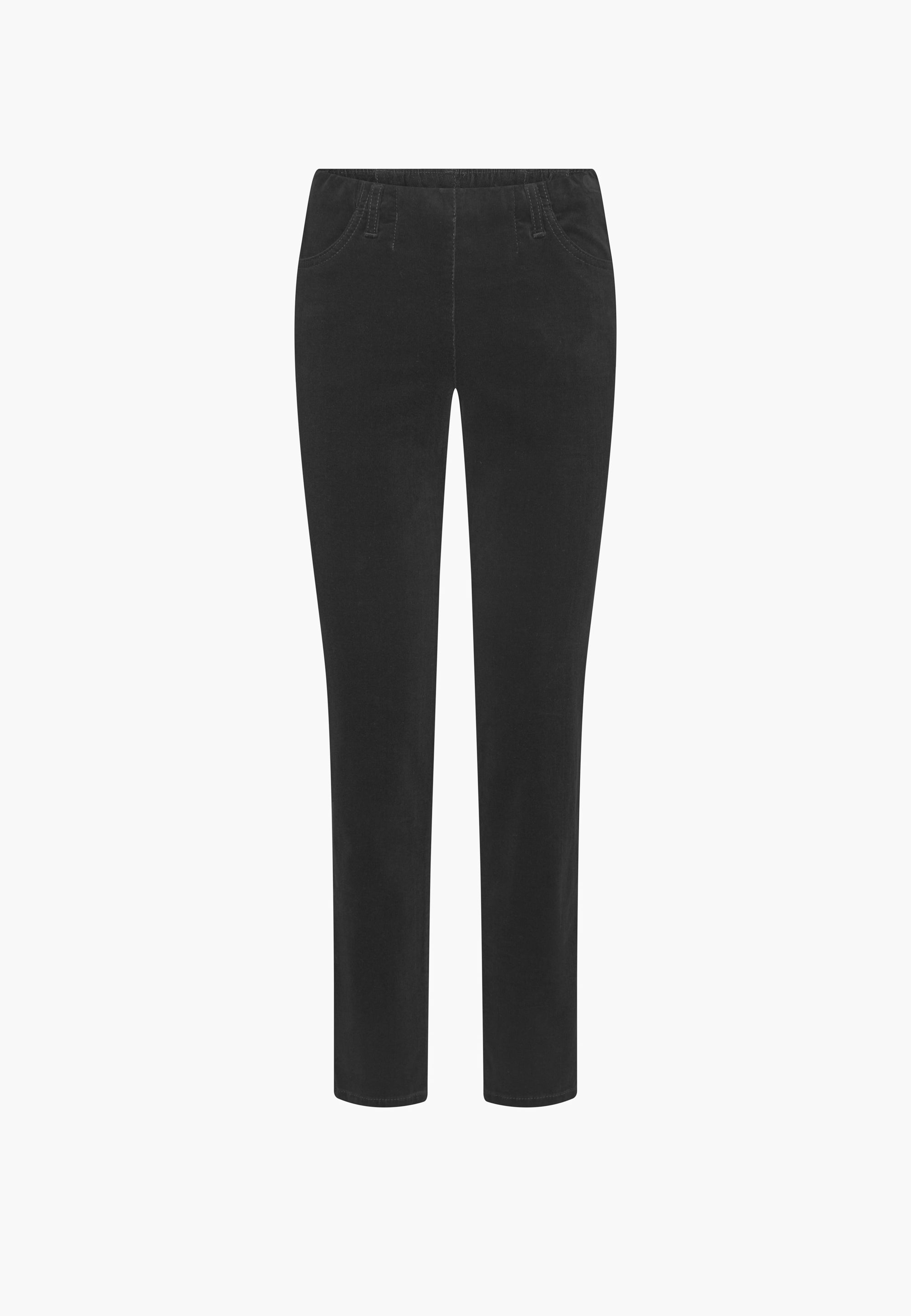 LAURIE Kelly Regular Fløjl - Medium Length Regular 99000 Black
