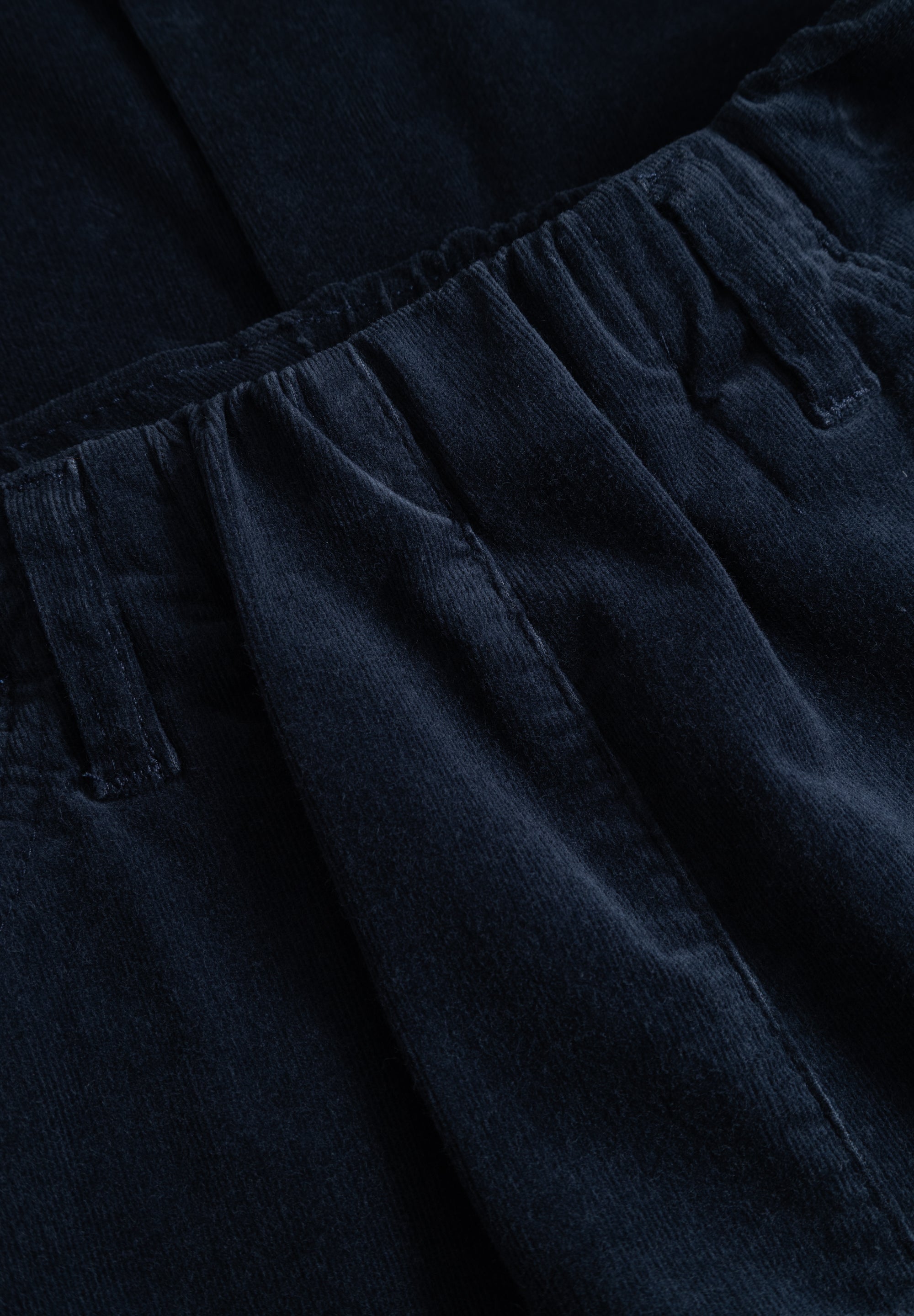 LAURIE Kelly Regular Fløjl - Medium Length Regular 49000 Navy