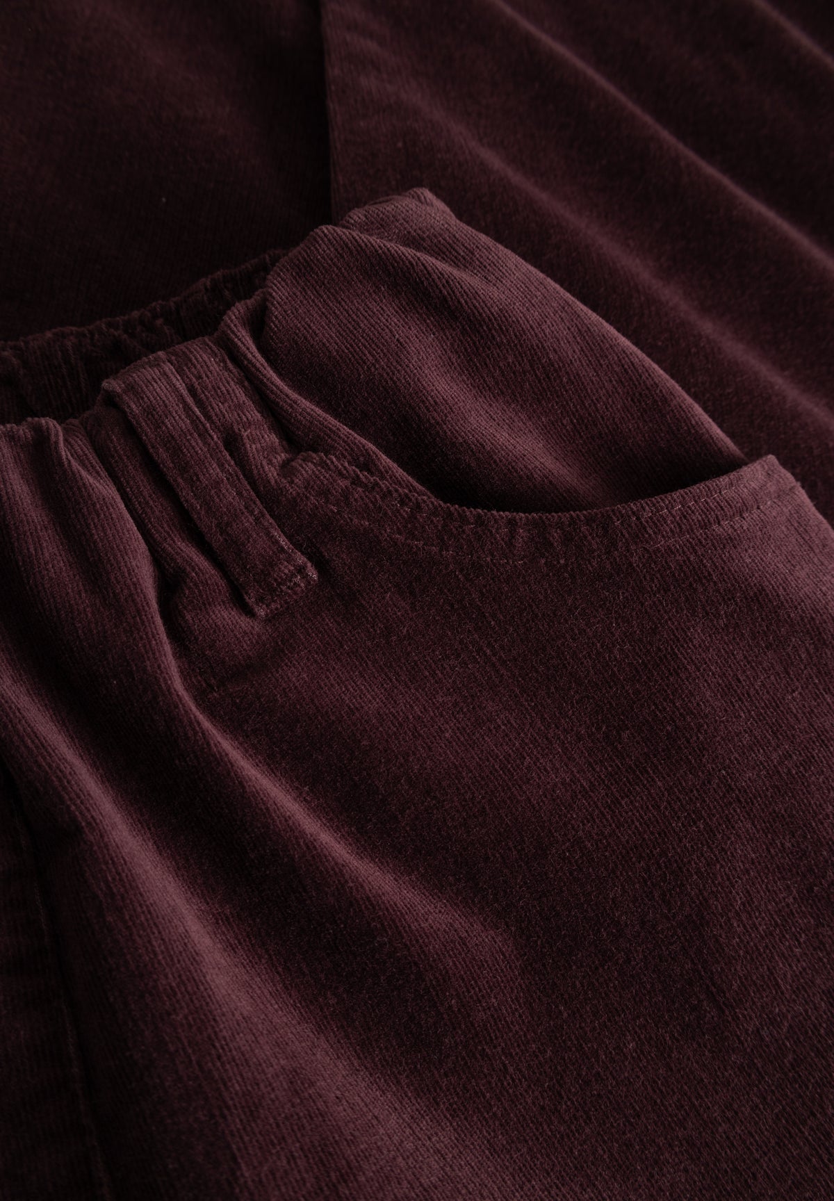 LAURIE Kelly Regular Fløjl - Medium Length Regular 68000 Dark Plum