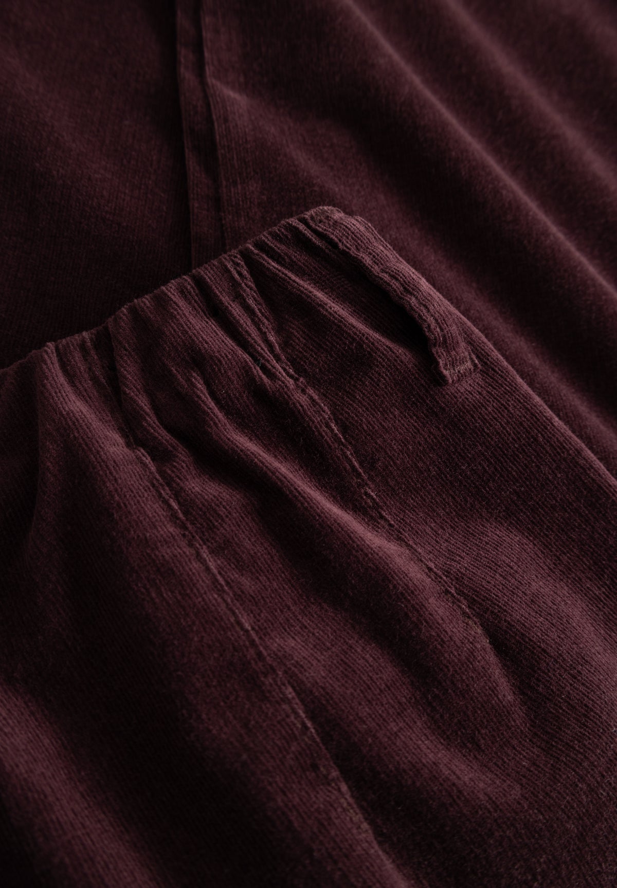 LAURIE Kelly Regular Fløjl - Medium Length Regular 68000 Dark Plum