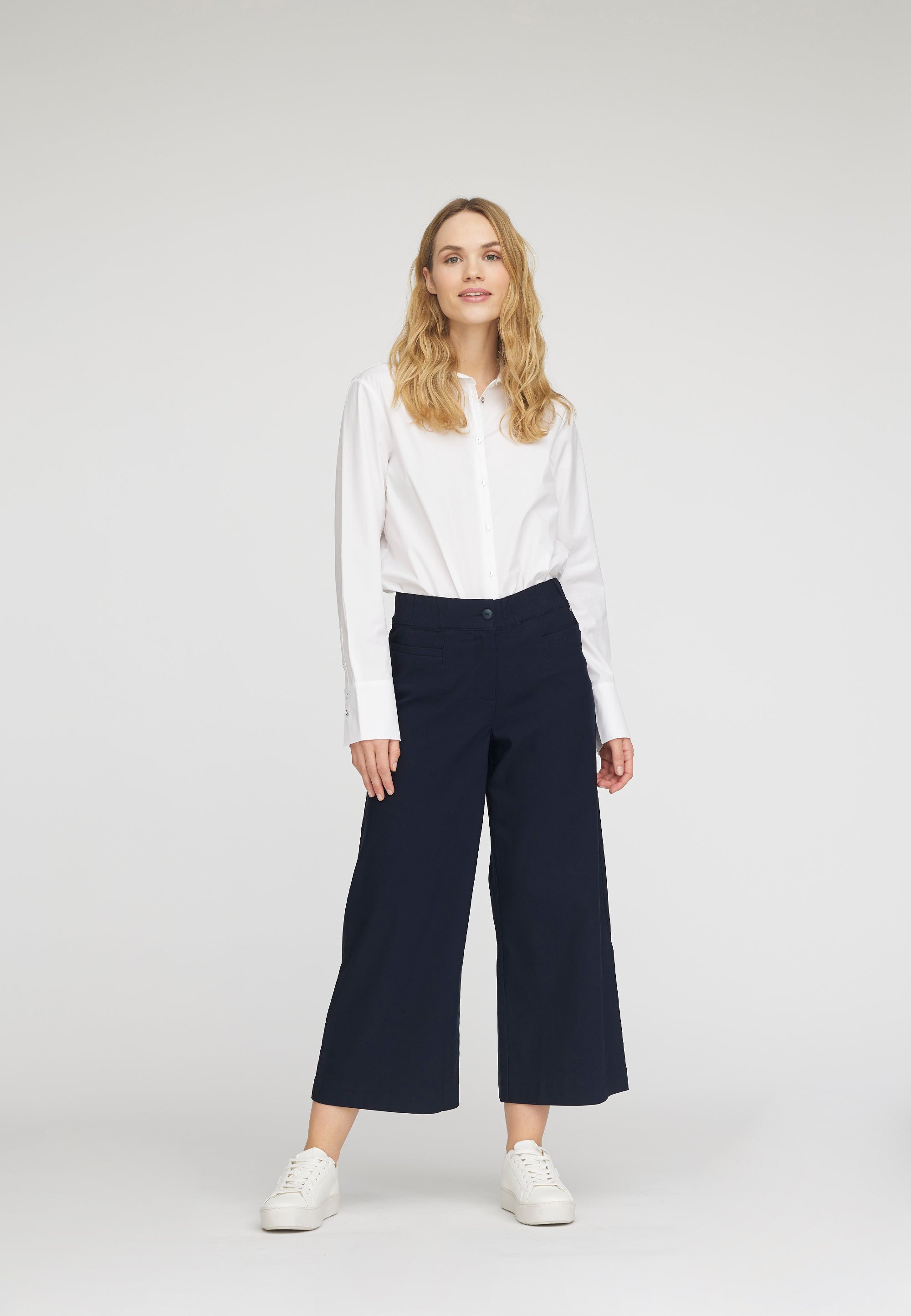 LAURIE Lester Loose - Cropped Loose 49118 Navy