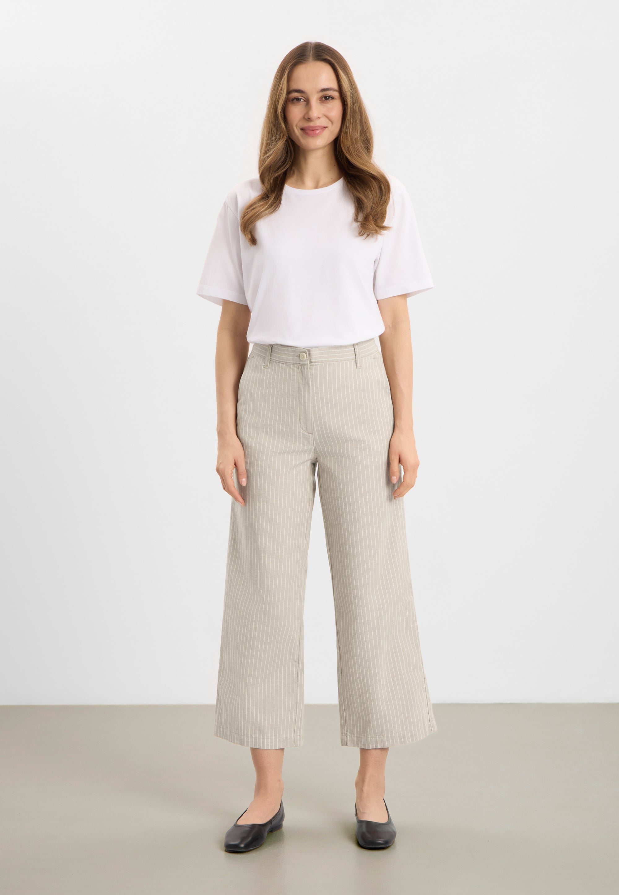 LAURIE Lily Straight Cropped Straight 26199 Pebble stone