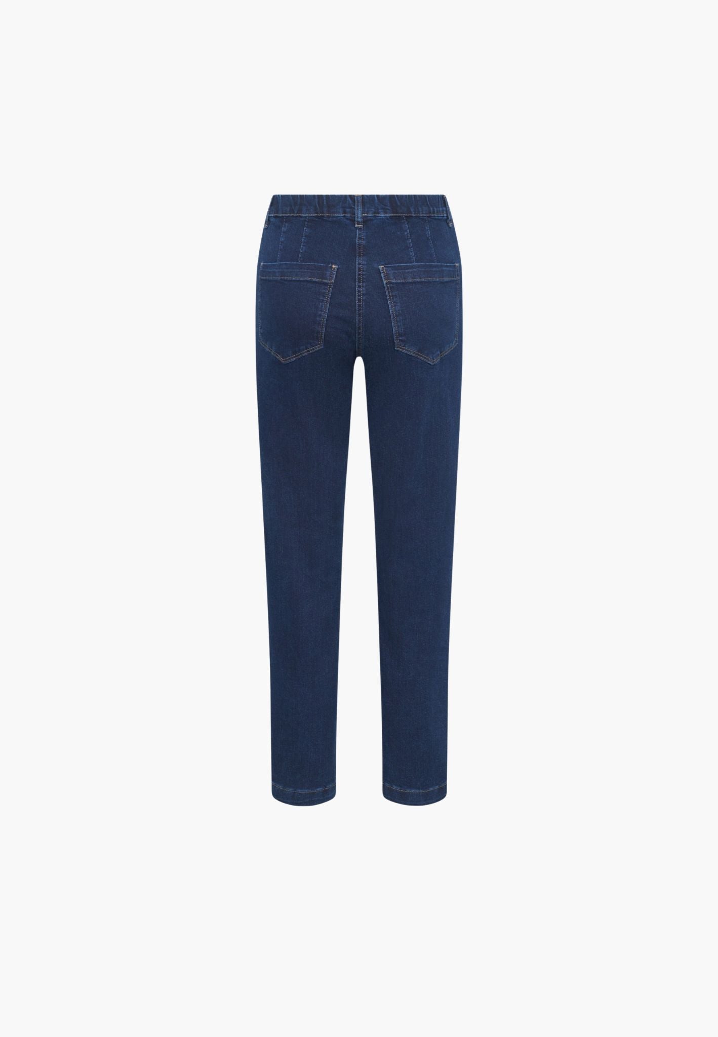 LAURIE Piper Pure Regular - Cropped Regular 40513 Dark Blue Denim
