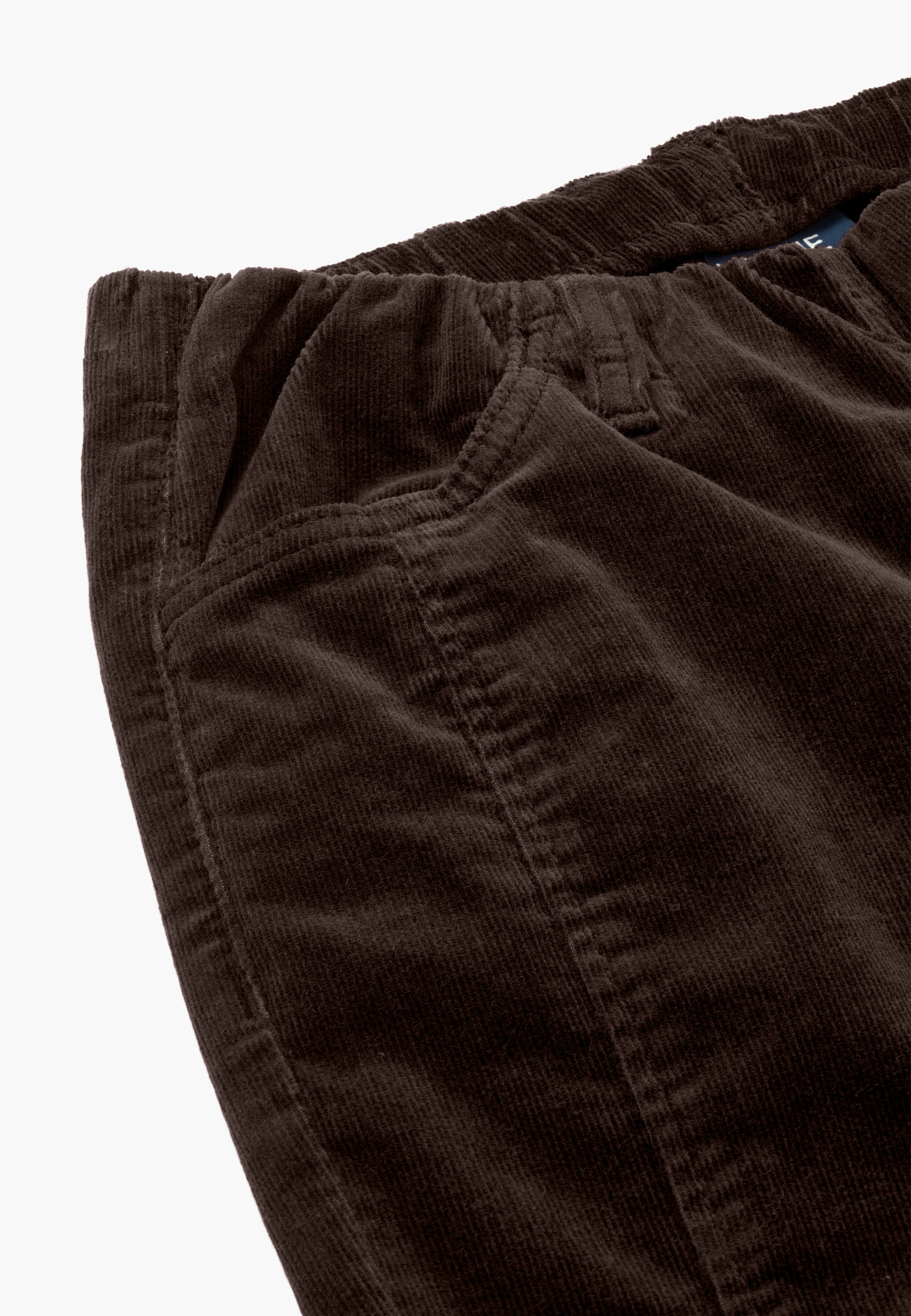 LAURIE Piper Pure Regular Fløjl - Cropped Regular 88000 Brown