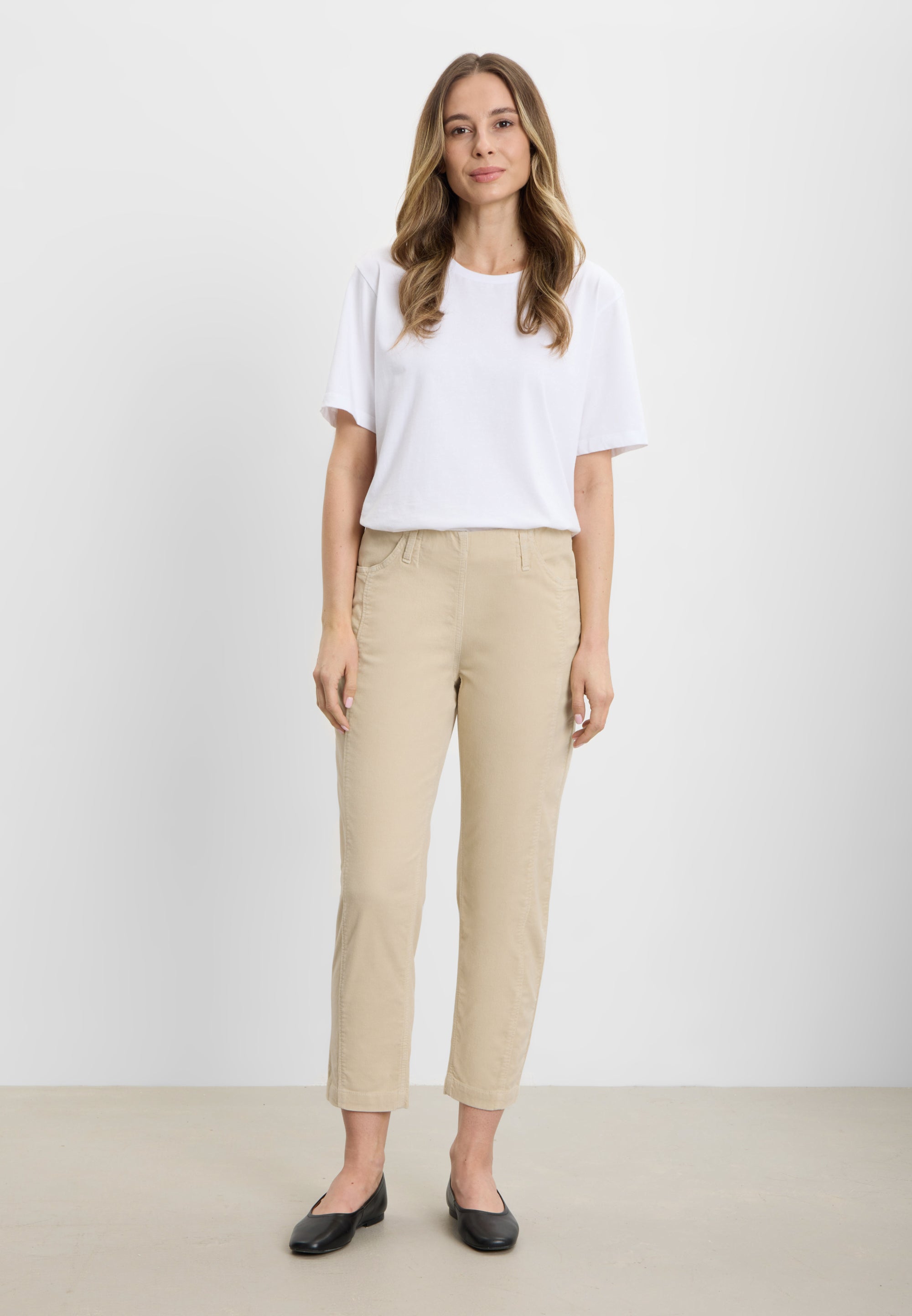 LAURIE Piper Pure Regular Fløjl - Cropped Regular 13000 Birch