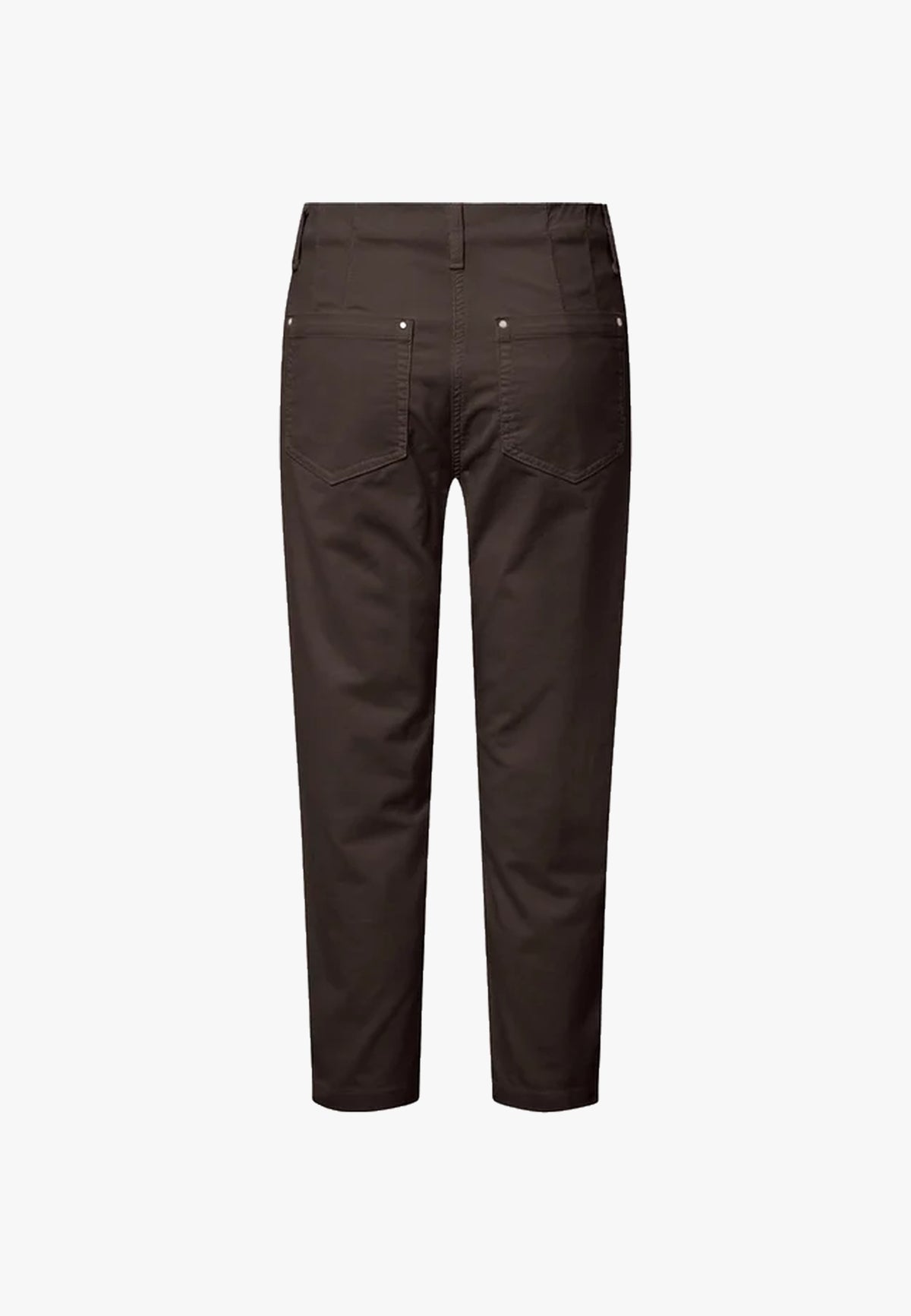 LAURIE Piper Pure Regular Fløjl - Cropped Regular 88000 Brown