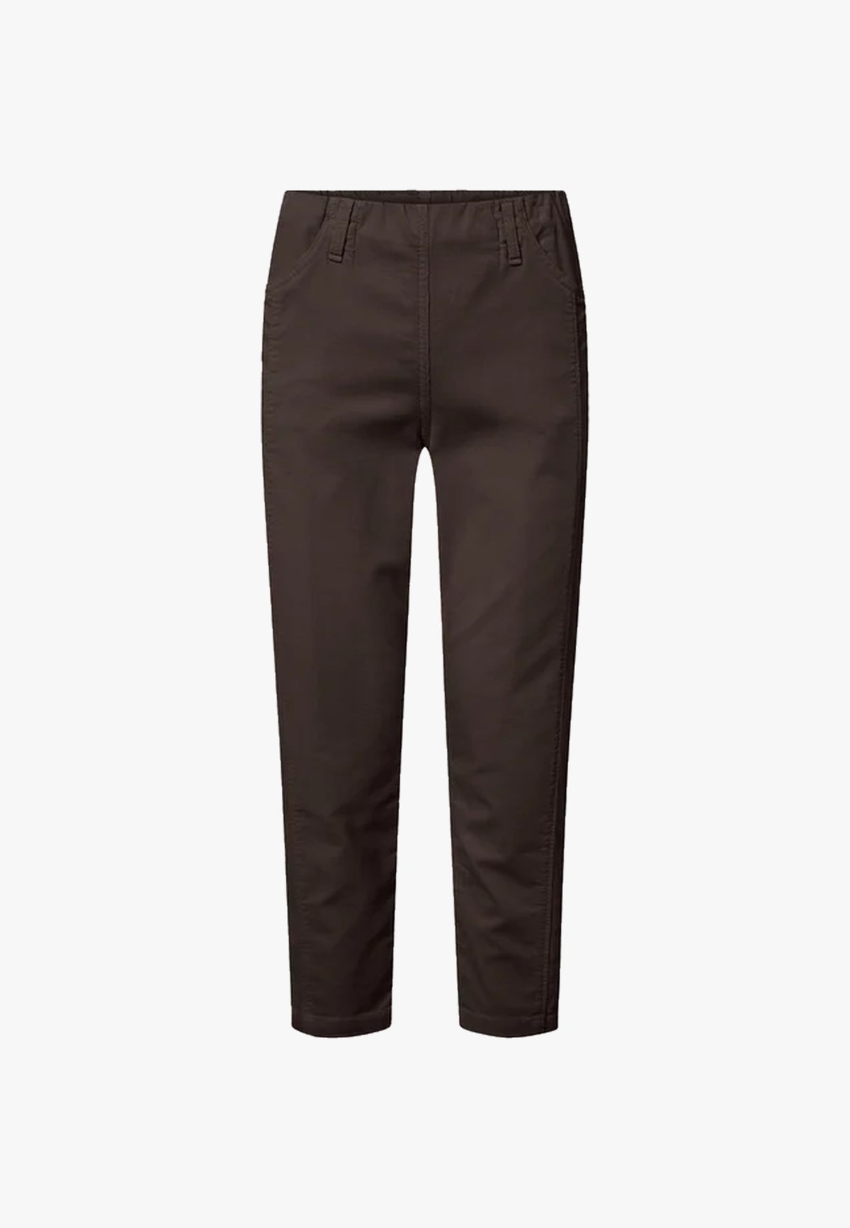 LAURIE Piper Pure Regular Fløjl - Cropped Regular 88000 Brown
