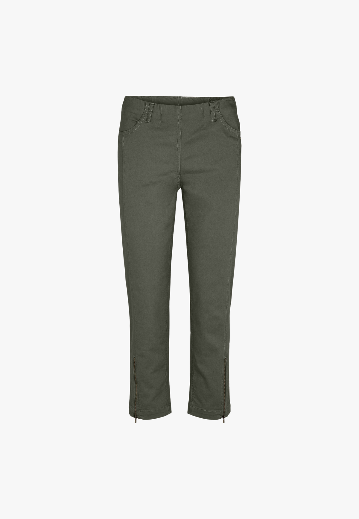 LAURIE Piper Regular - Cropped Regular 58000 Beetle Green