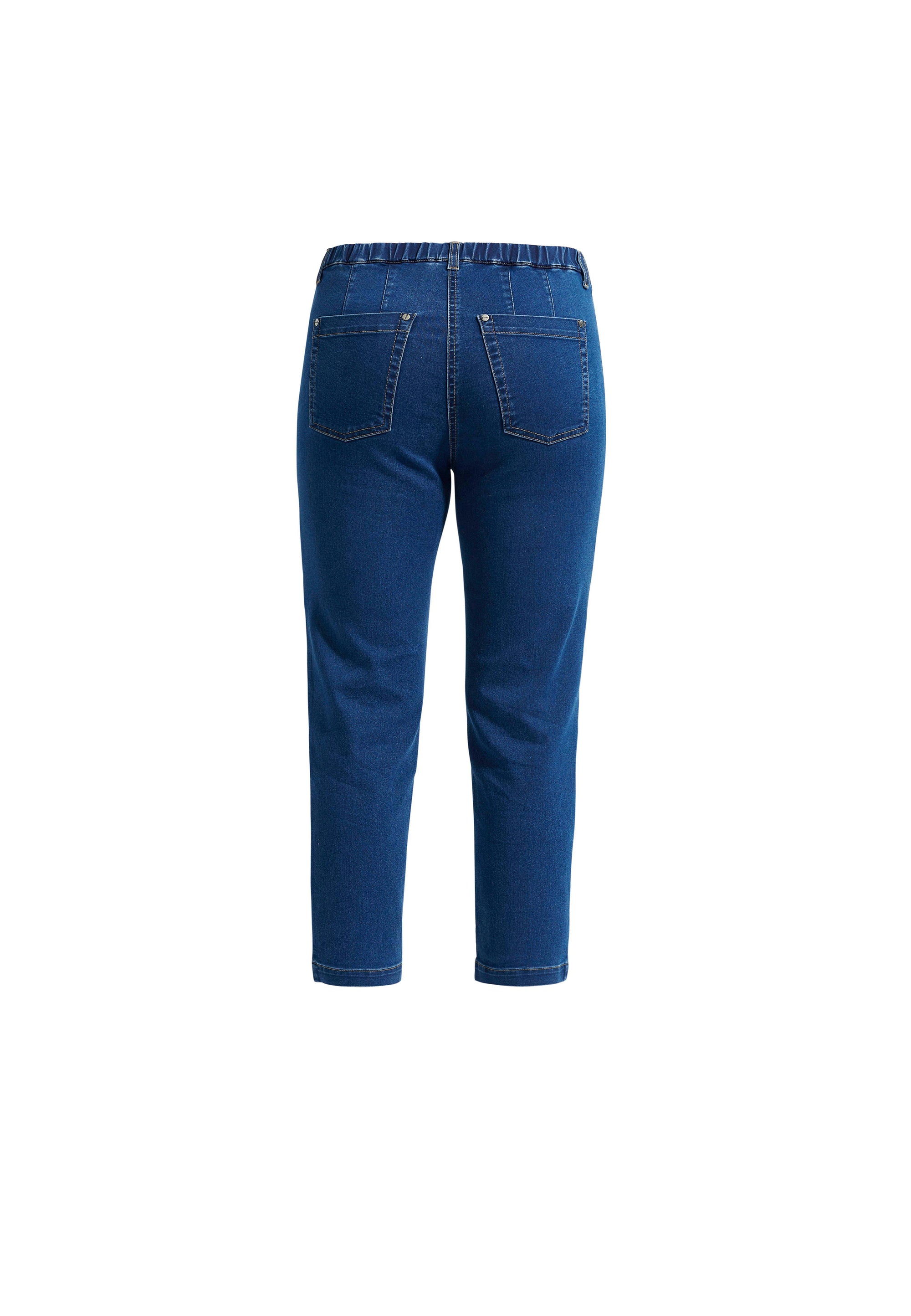 LAURIE Piper Regular Crop Regular 43515 Medium Blue Denim