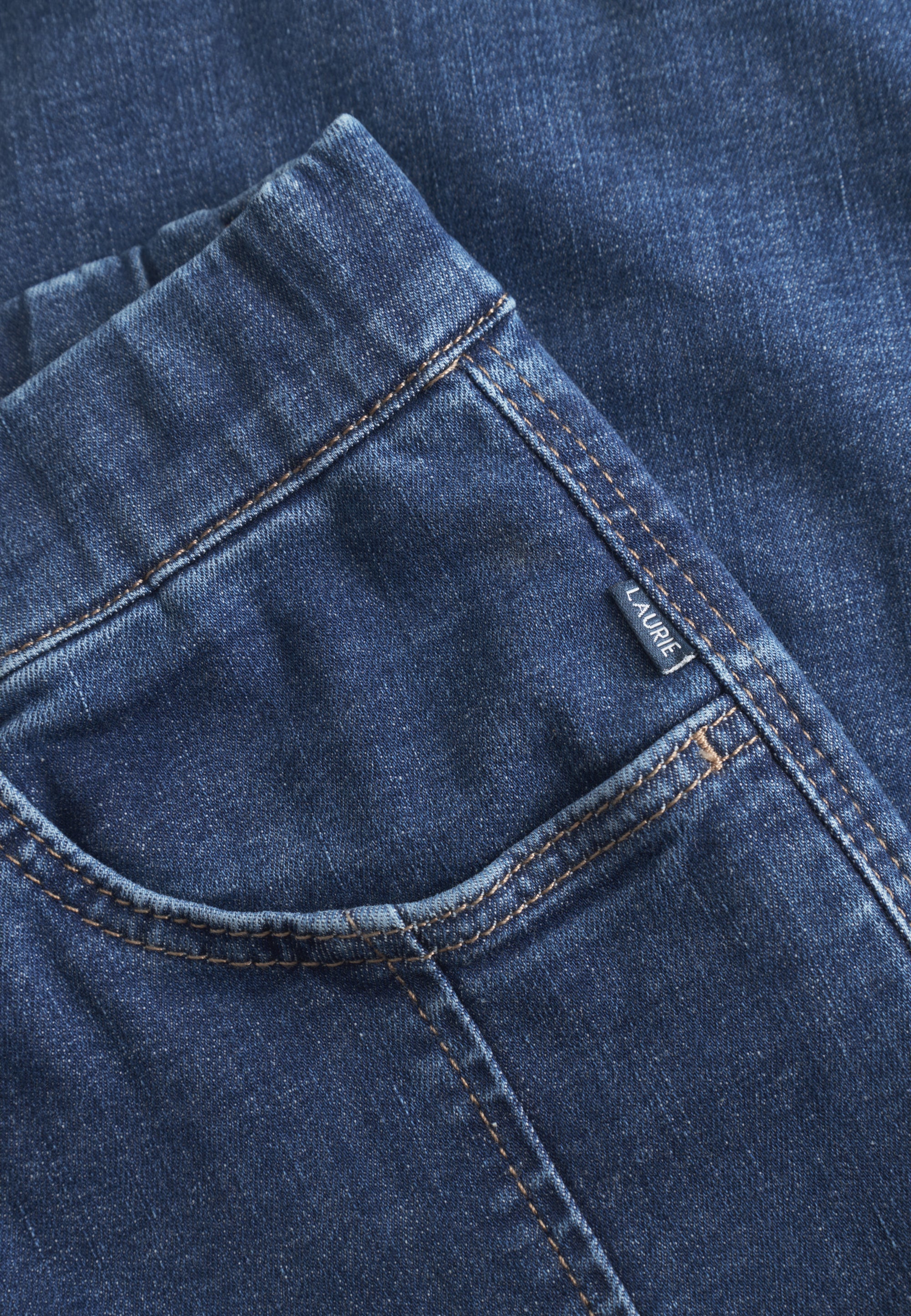 LAURIE Piper Regular Cropped Regular 49401 Blue Denim