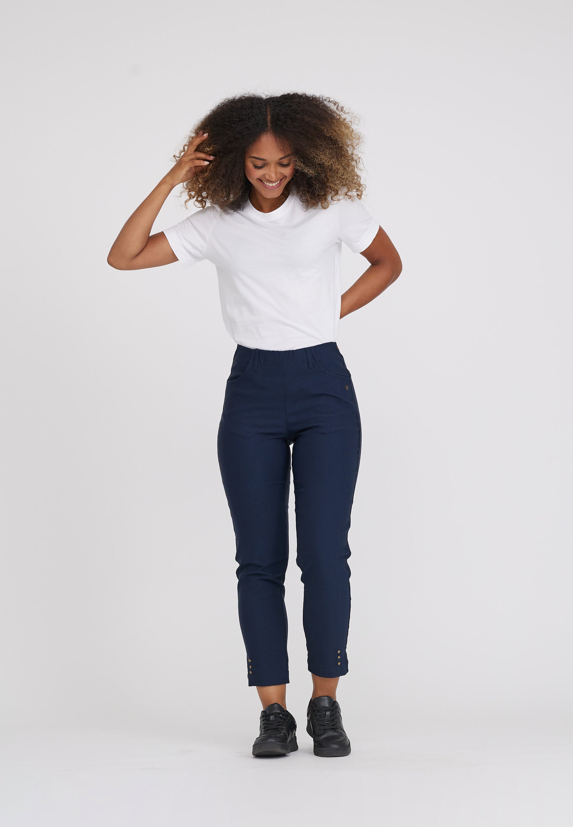 LAURIE Rose Regular Crop Regular 49970 Navy