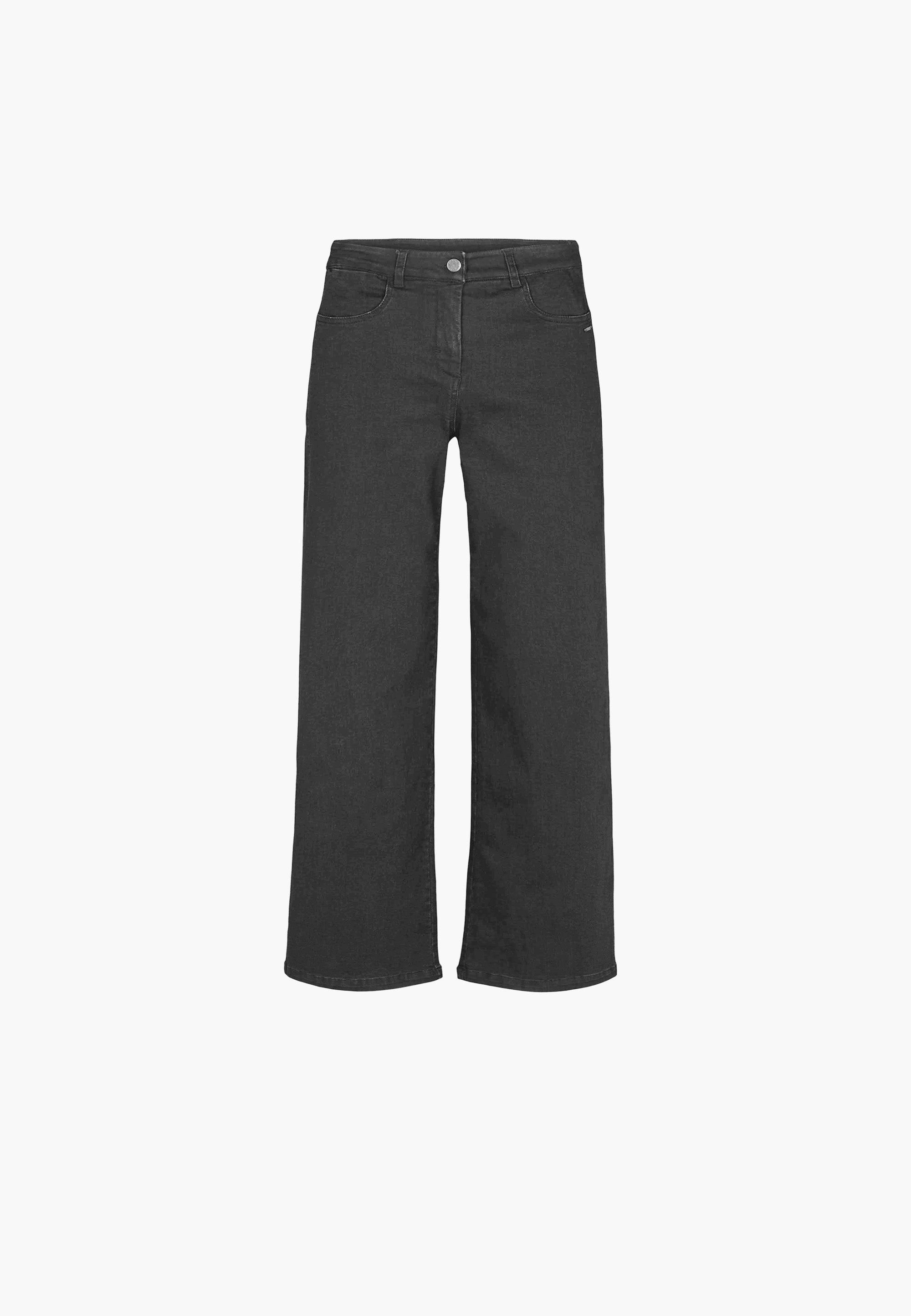 LAURIE Serene 5-pocket Loose - Extra Short Length Trousers LOOSE 99000 Black