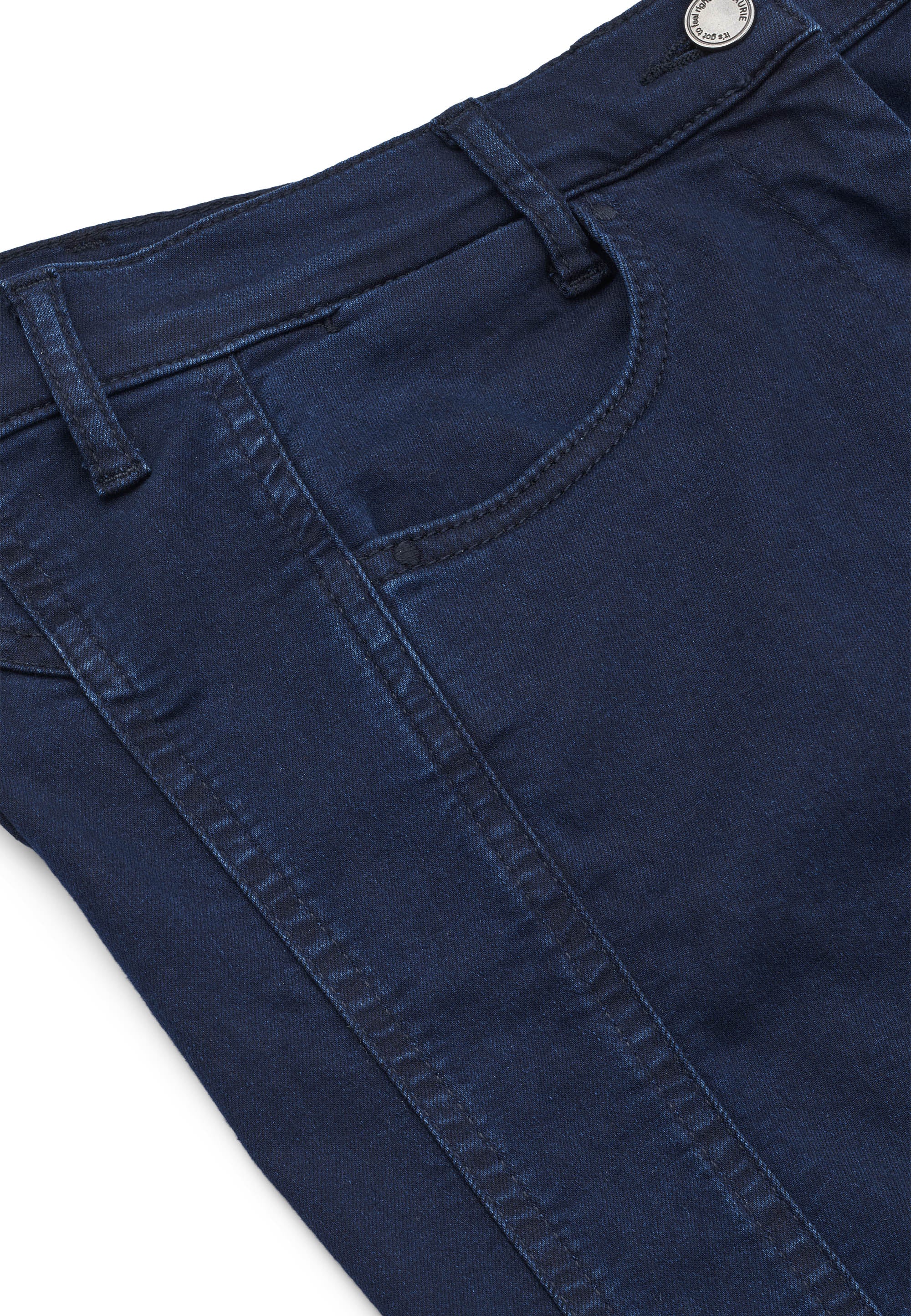 LAURIE Serene 5-pocket Loose - Medium Length Loose 49520 Dark Blue Denim