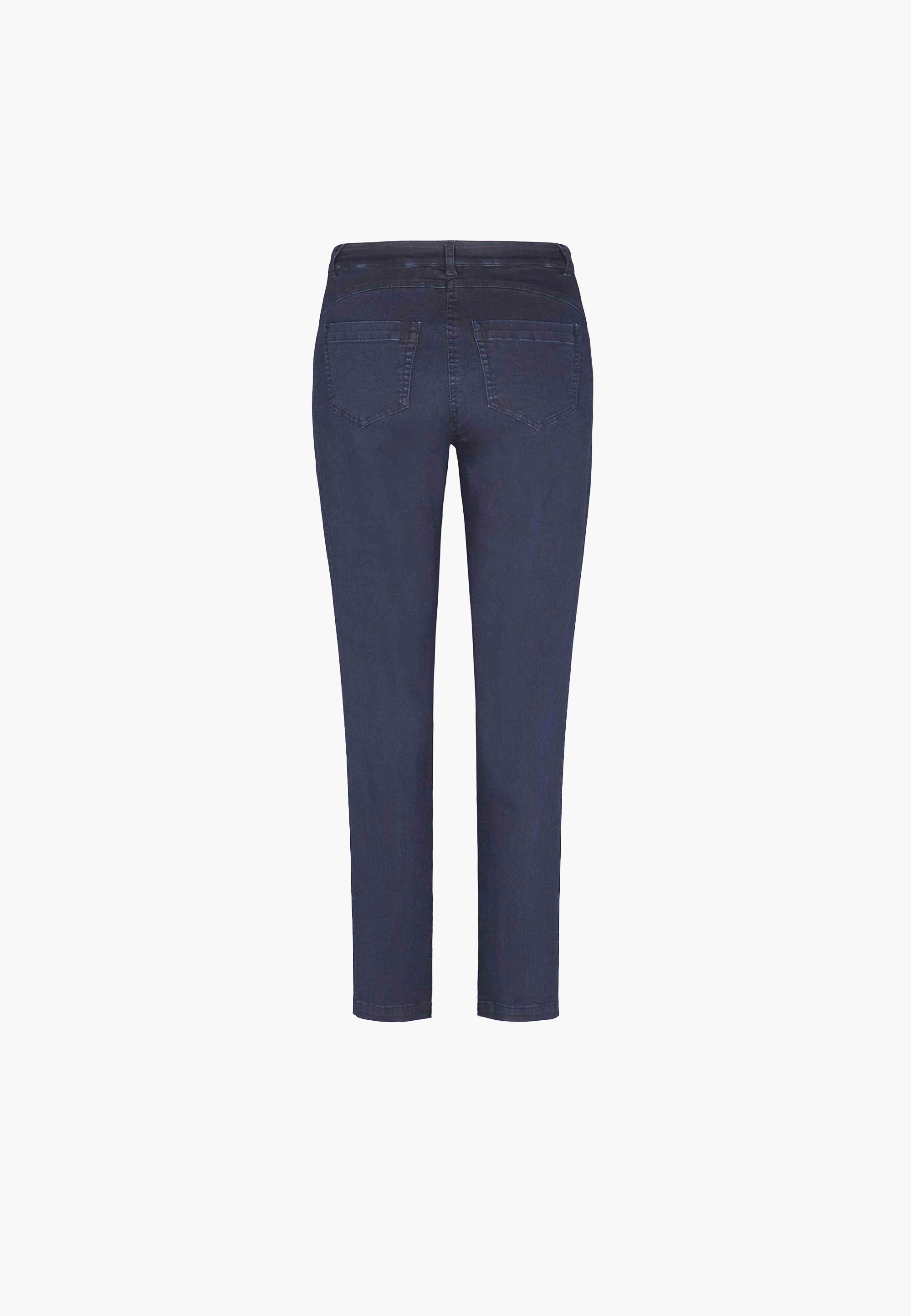 LAURIE Serene 5-pocket Slim - Short Length Trousers SLIM 49520 Dark Blue Denim