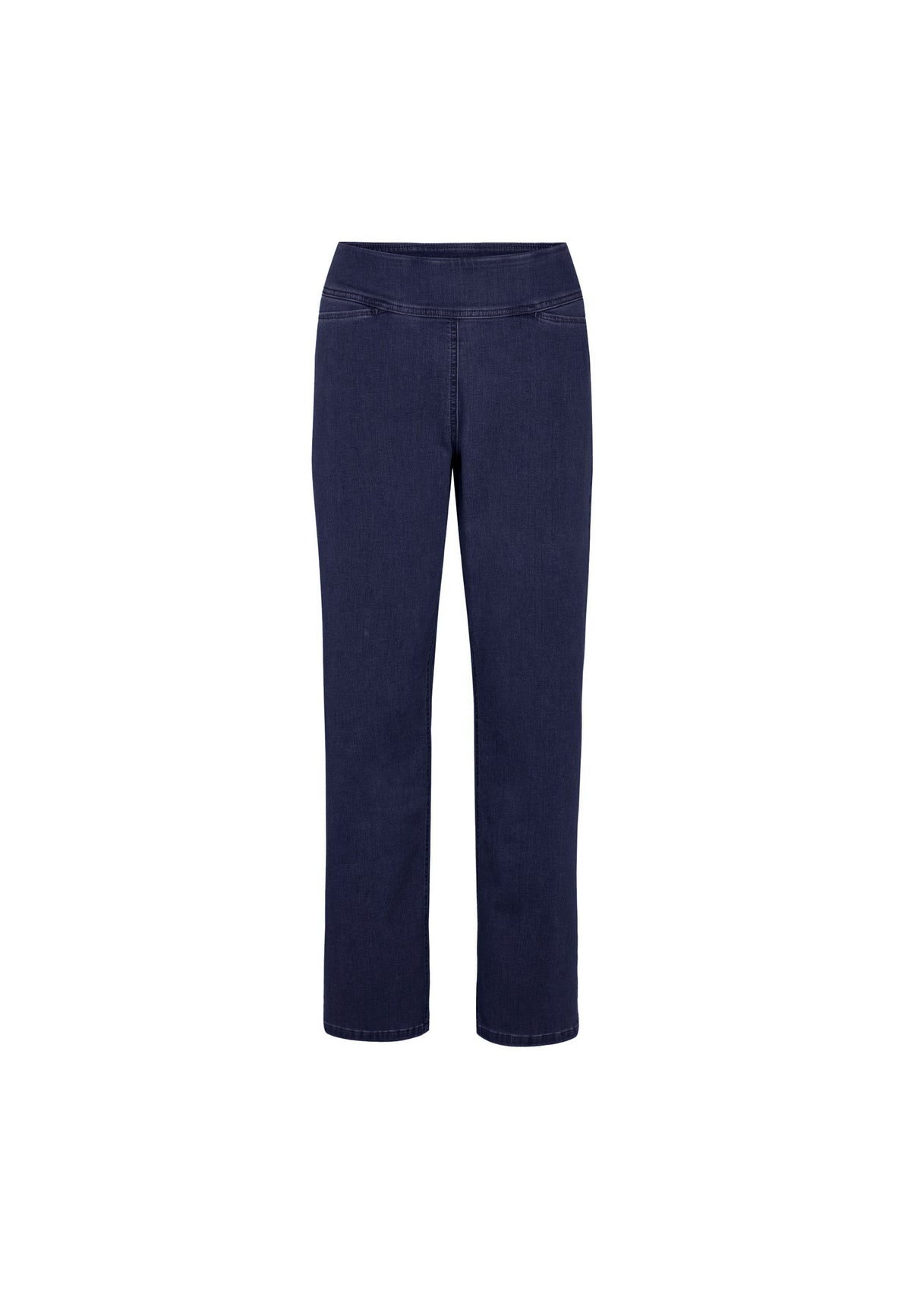 LAURIE Thea Straight - Medium Length Straight 49520 Dark Blue Denim