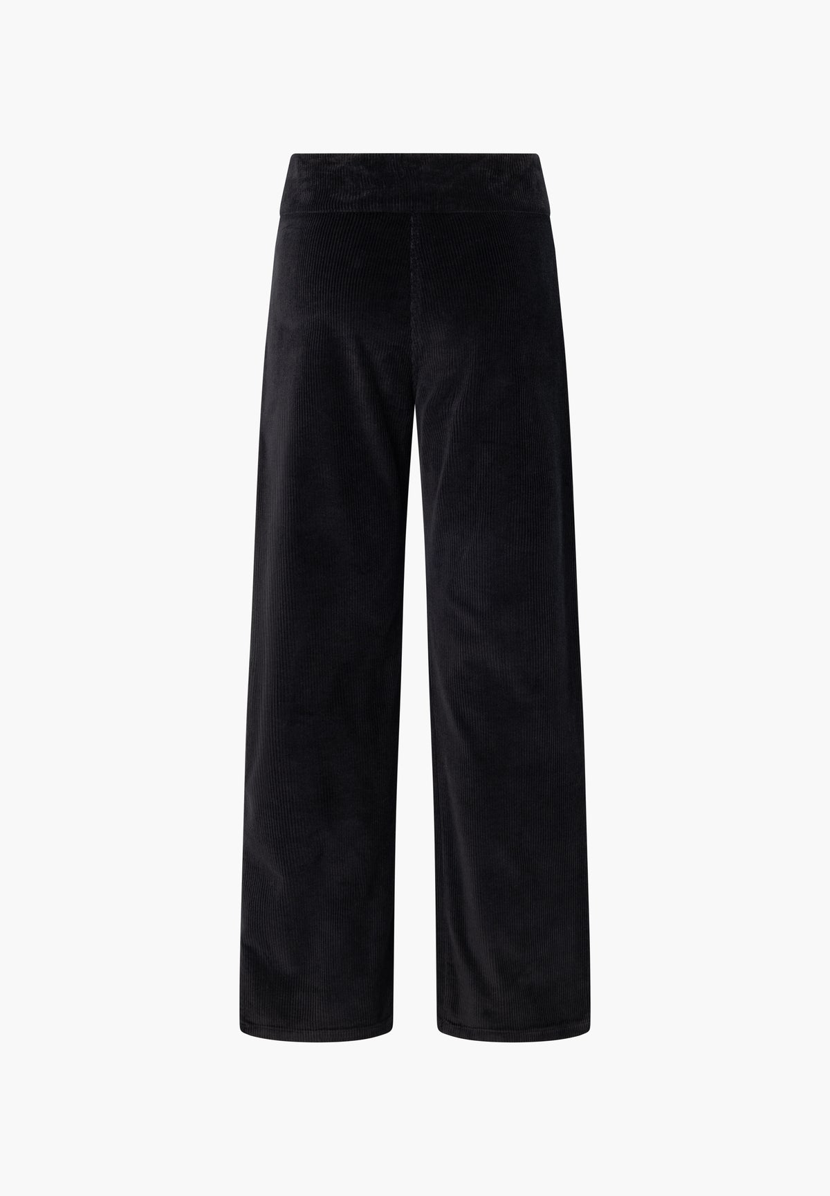 LAURIE Thea Straight Fløjl - Medium Length Straight 99000 Black
