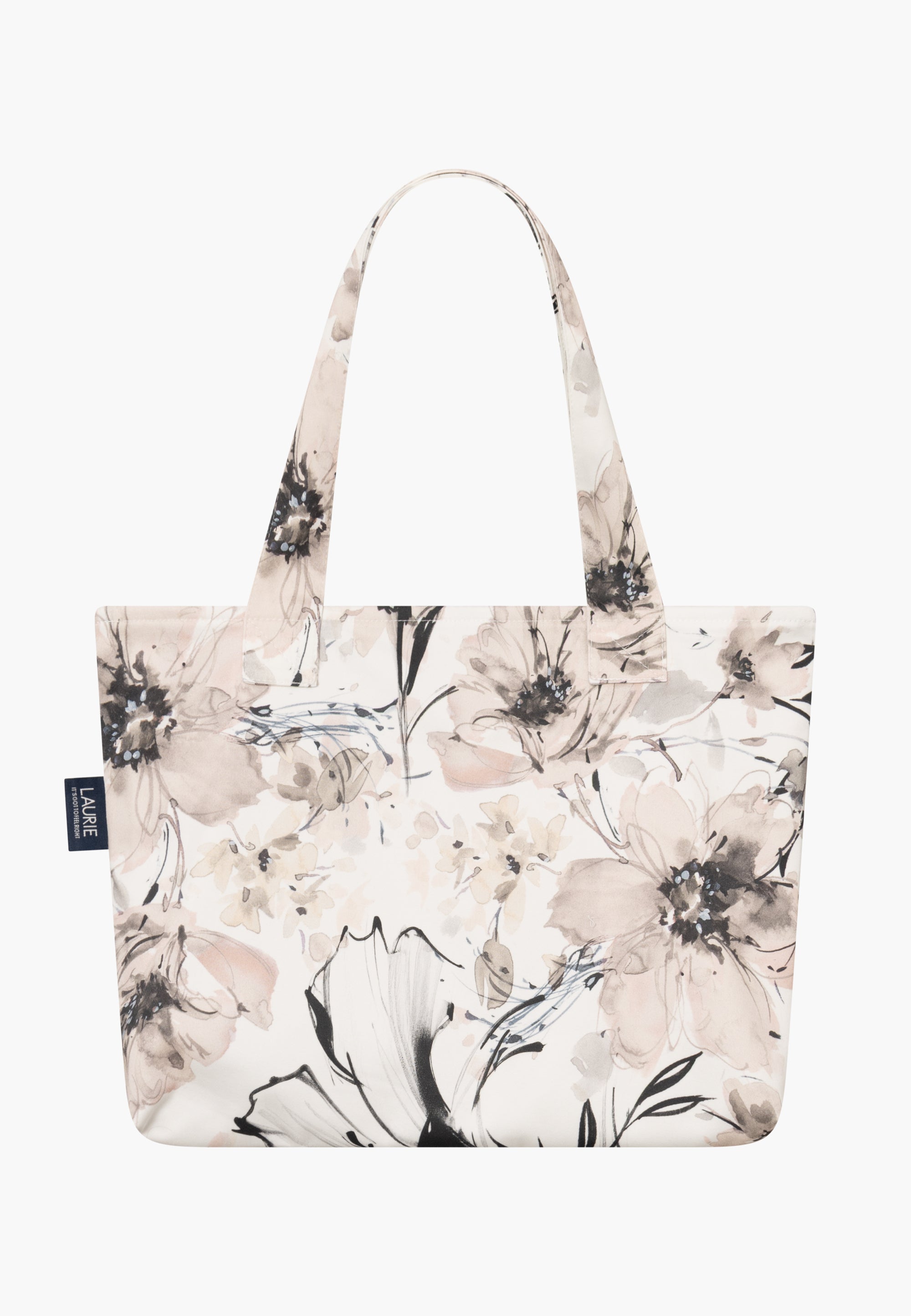 LAURIE Tote bag Accessories 30140 Rose ink print