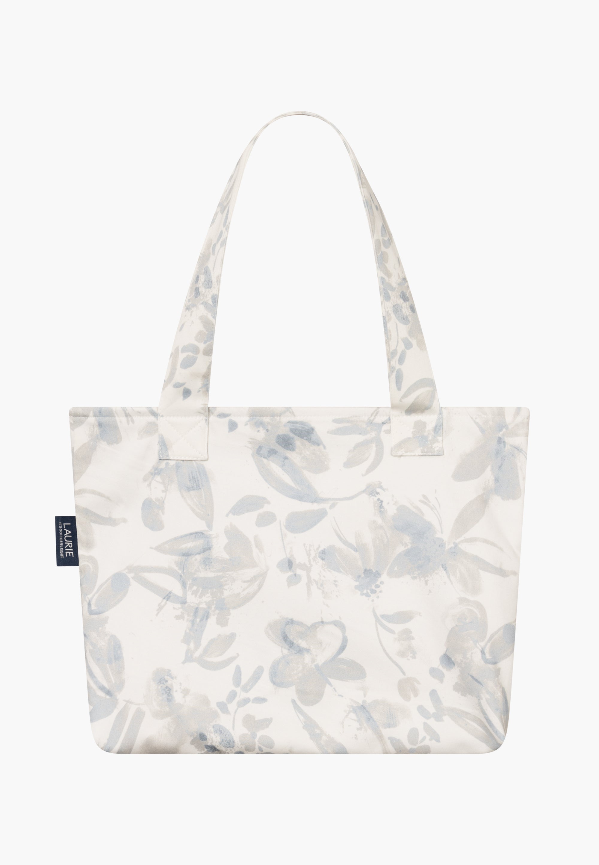 LAURIE Tote bag Accessories 44140 Blue flower print
