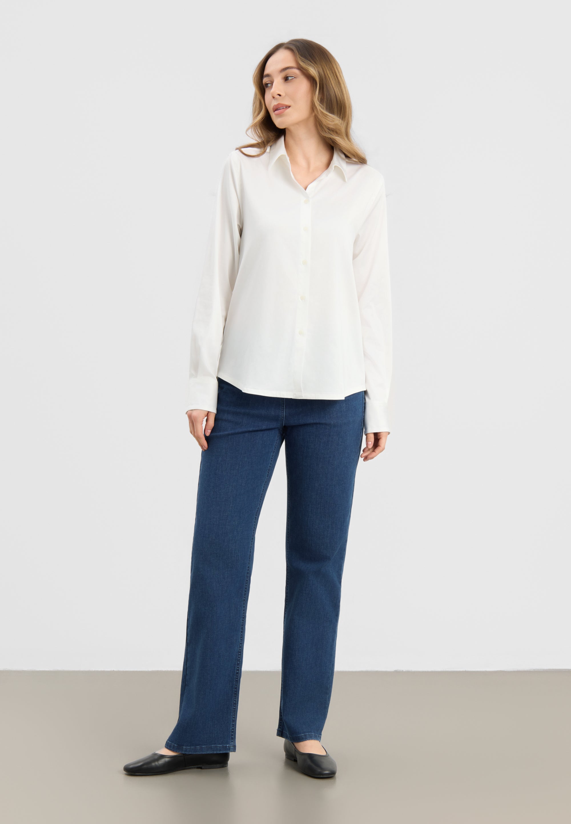 LAURIE Valerie Shirt LS Shirts 10000 White