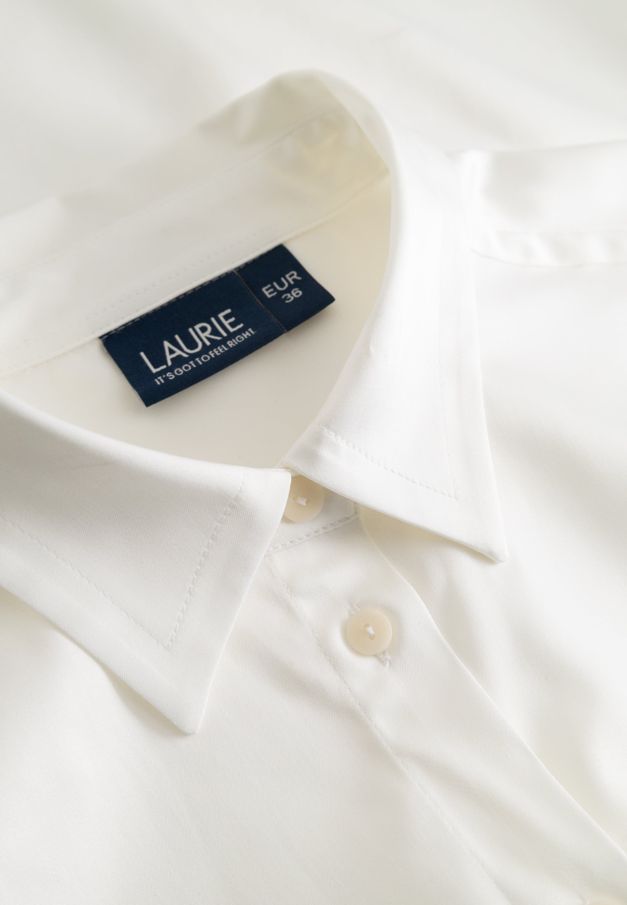 LAURIE Valerie Shirt LS Shirts 10000 White