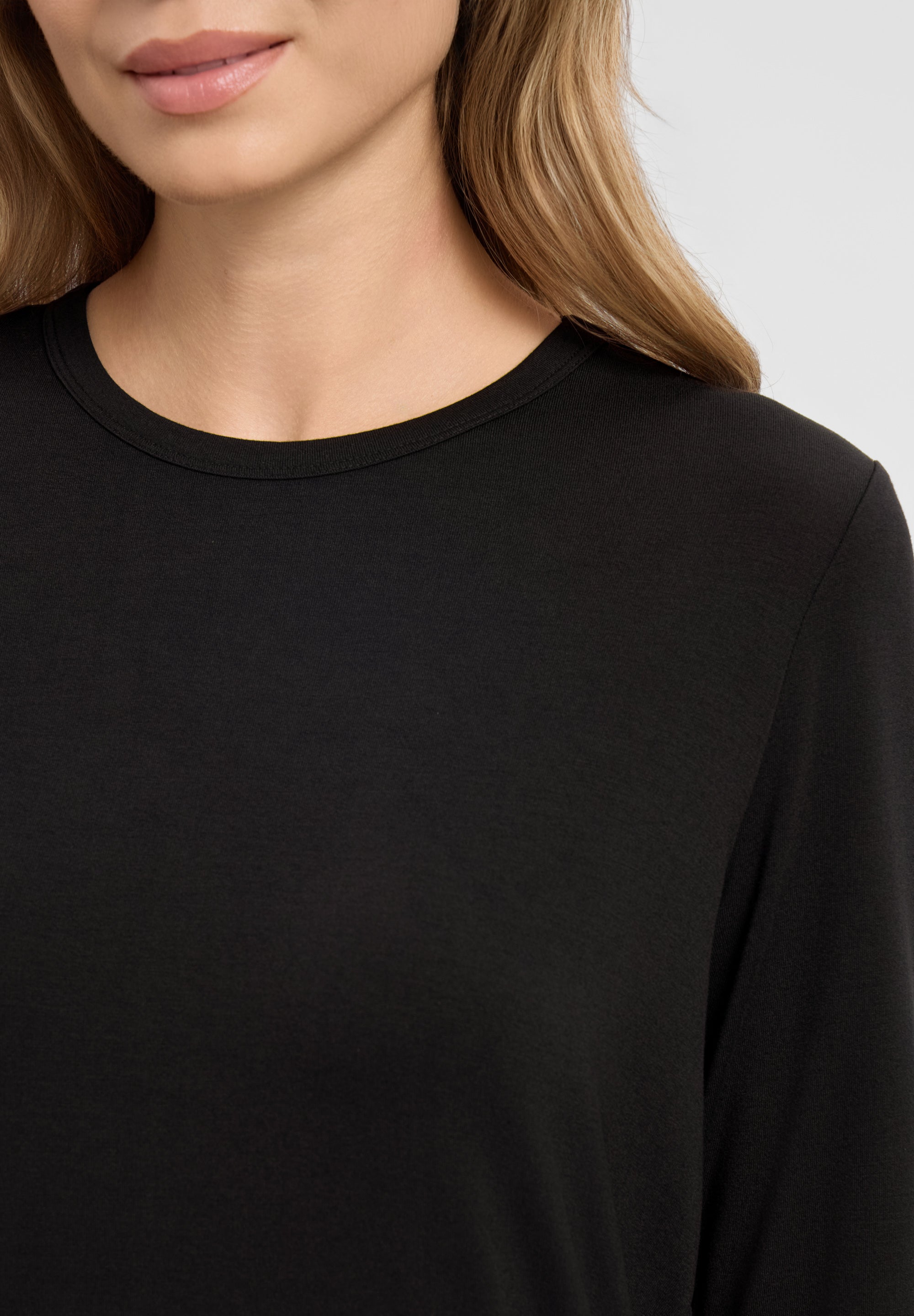 LAURIE Amanda T-Shirt - Long Sleeve T-Shirts 99000 Black