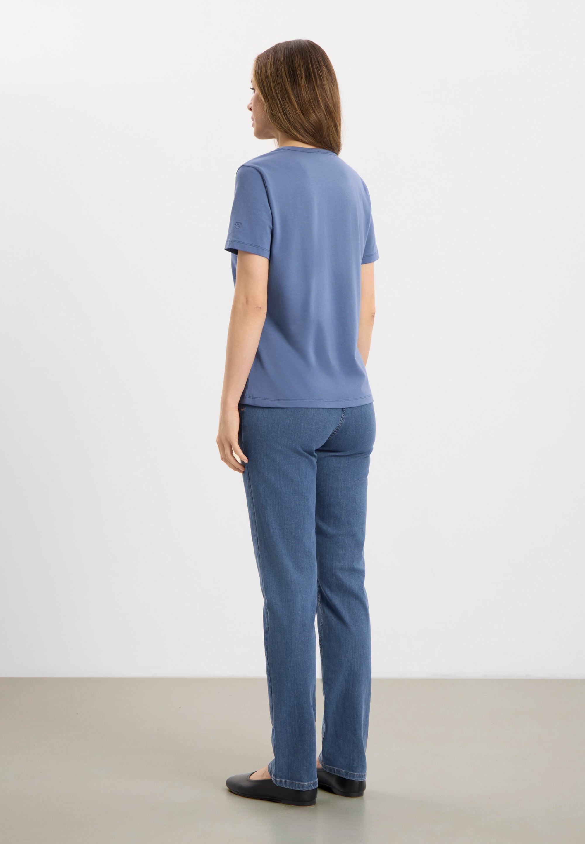 LAURIE Amanda T-Shirt SS T-Shirts 44000 Blue