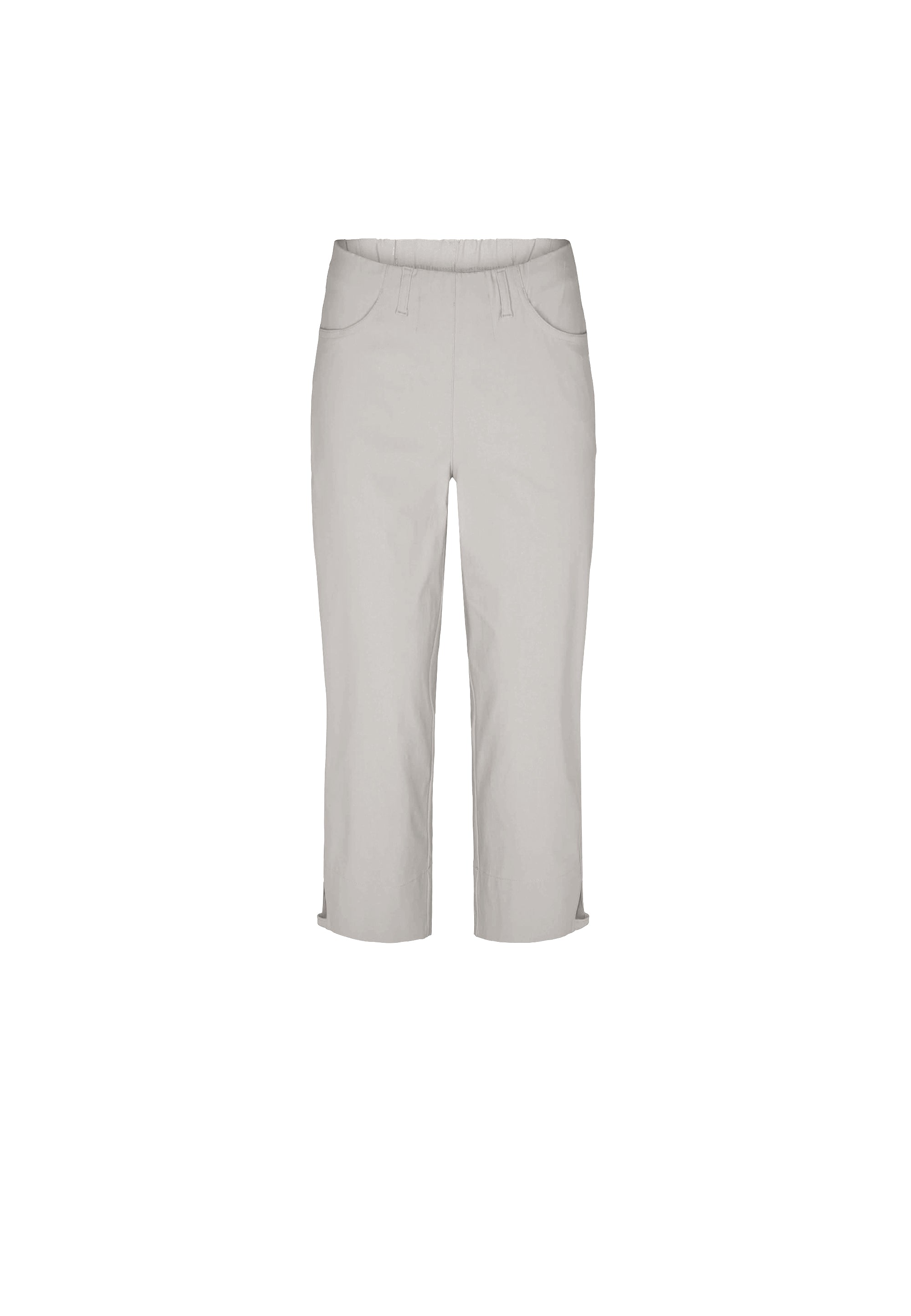 LAURIE  Anabelle Regular Capri ML Trousers REGULAR 25137 Grey Sand