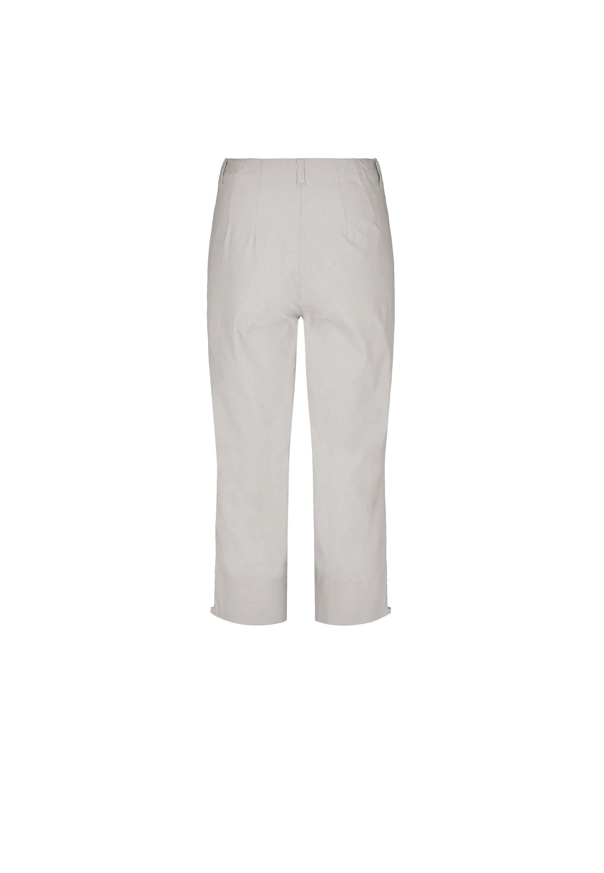 LAURIE Anabelle Regular Capri Medium Length Trousers REGULAR 25137 Grey Sand