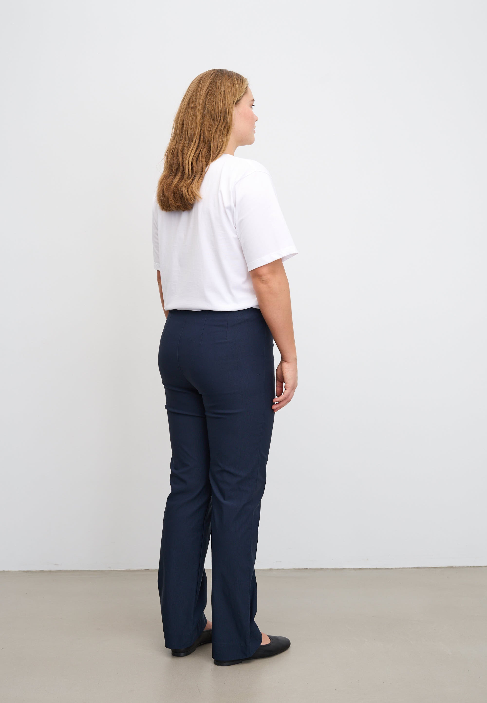 LAURIE Betty Regular - Medium Length Trousers REGULAR 49970 Navy